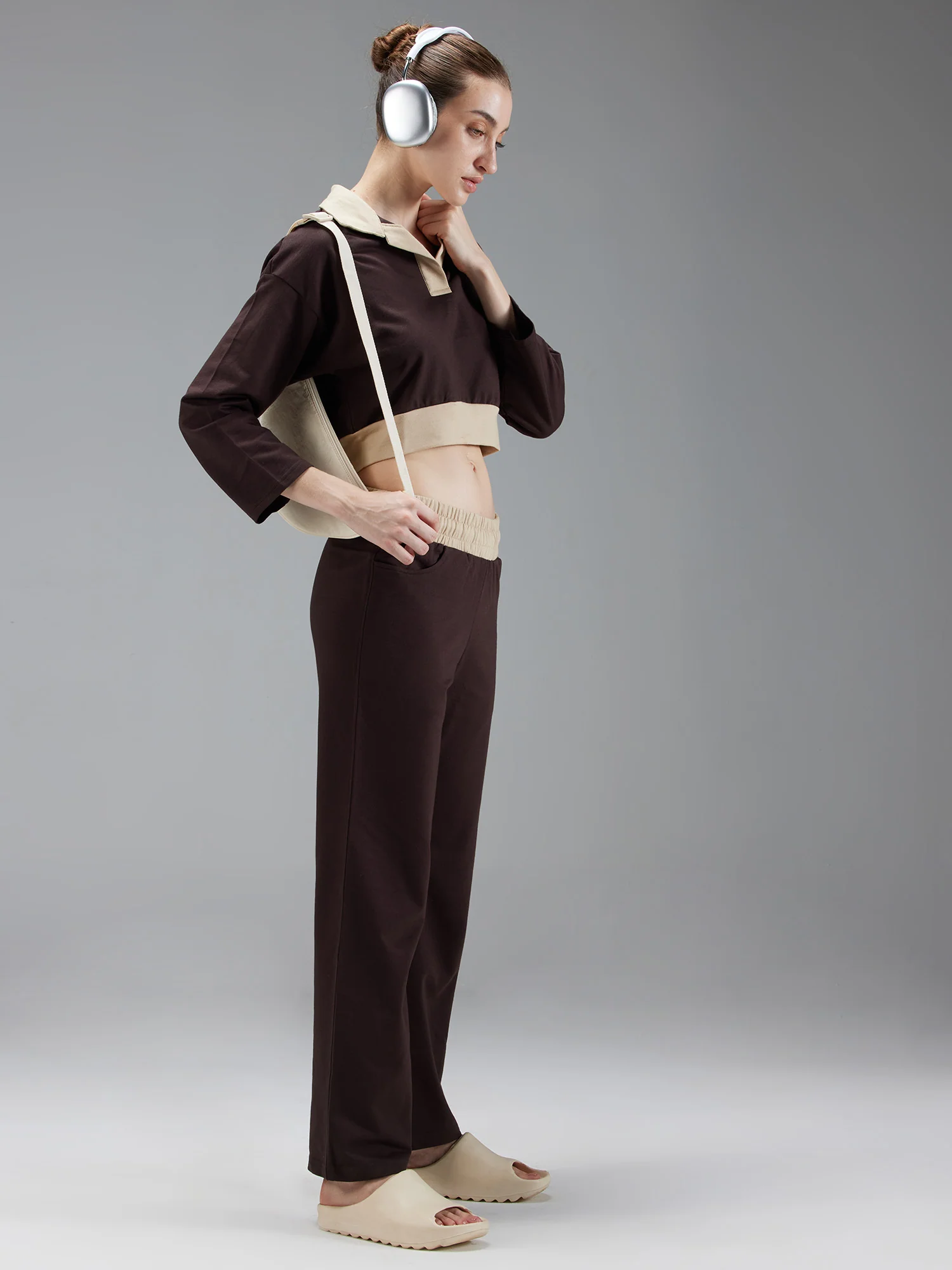 Brown Weekend Joggers - Image 2