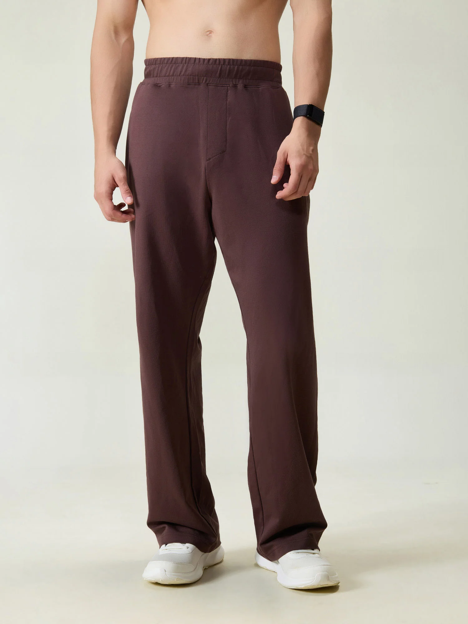Brown Wide Leg Joggers - Image 5