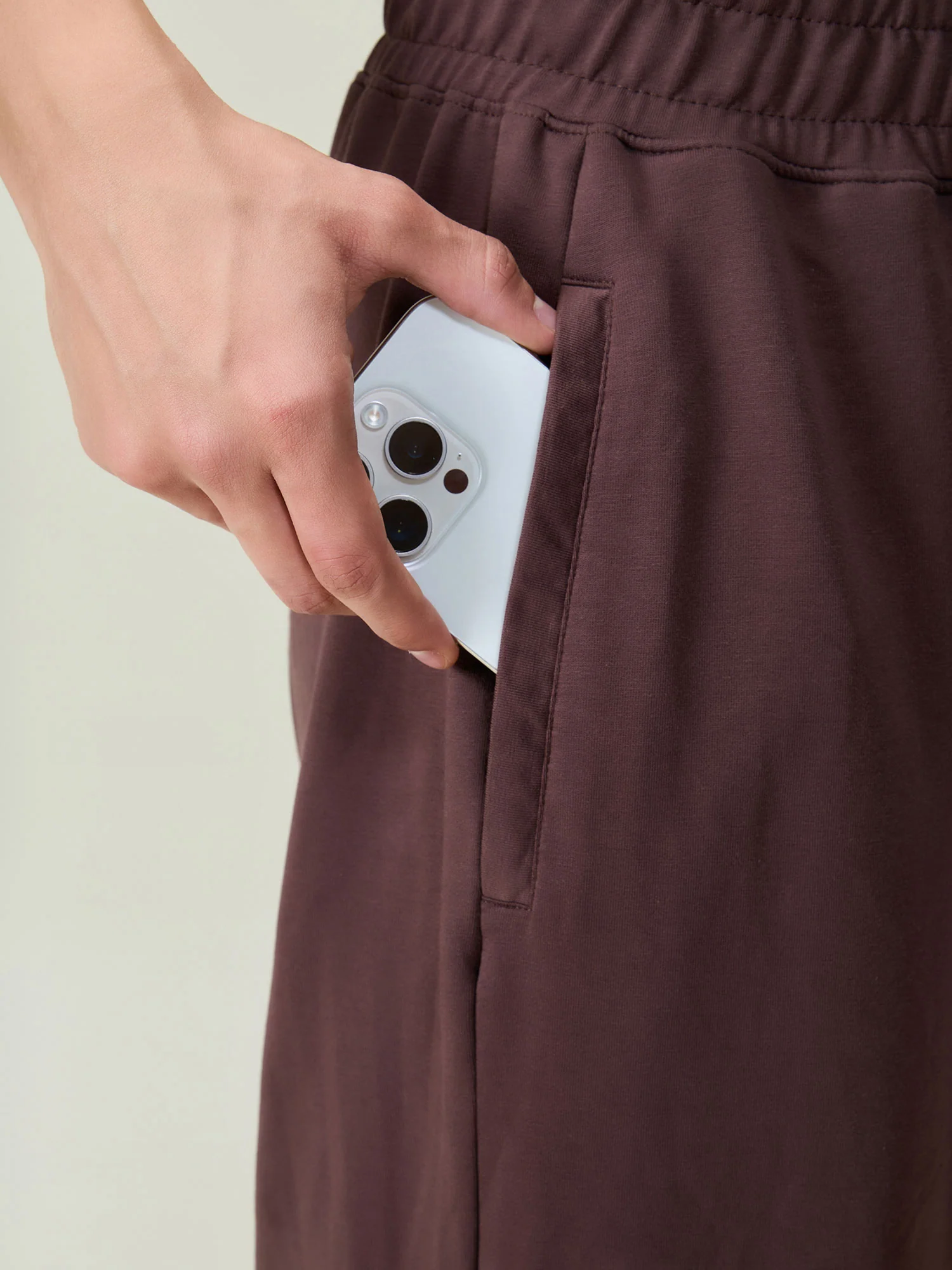 Brown Wide Leg Joggers - Image 7