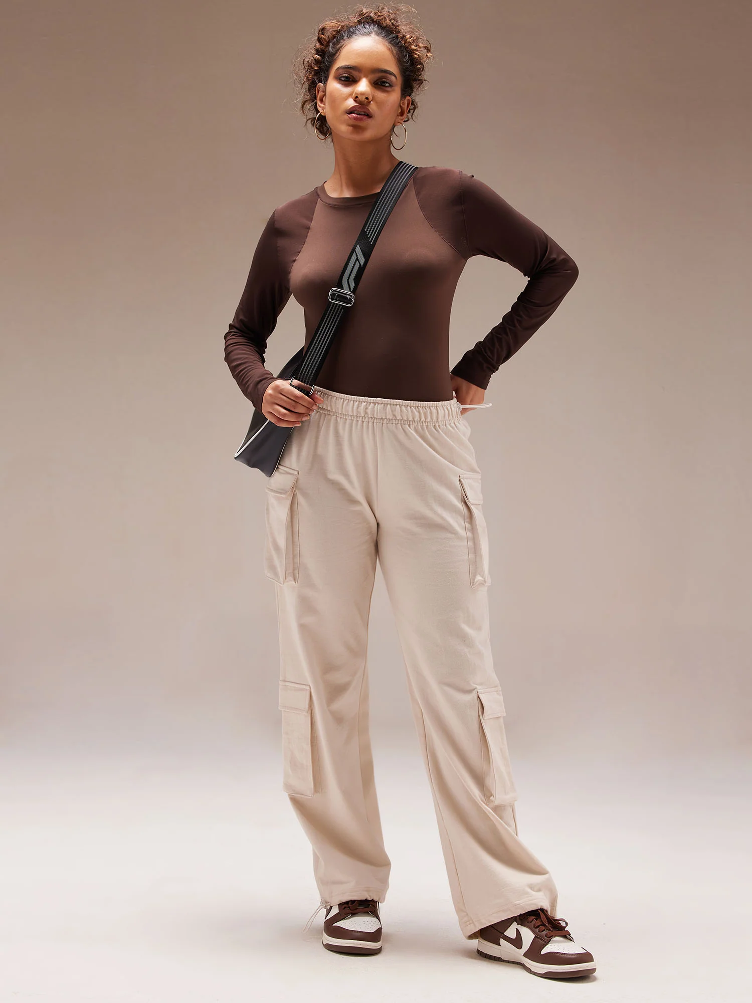 Brunette Air Mesh Bodysuit - Image 6
