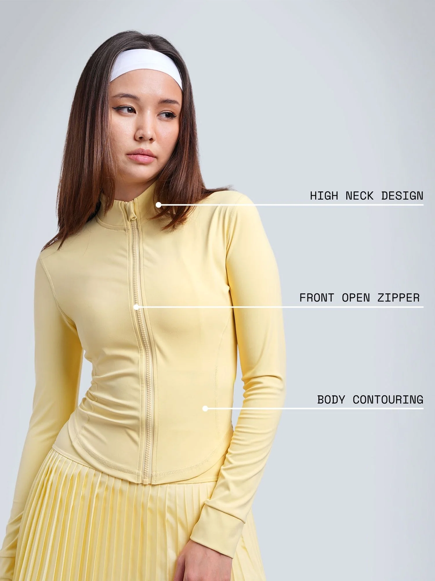 Butter Yellow Sculptor Jacket - Image 4