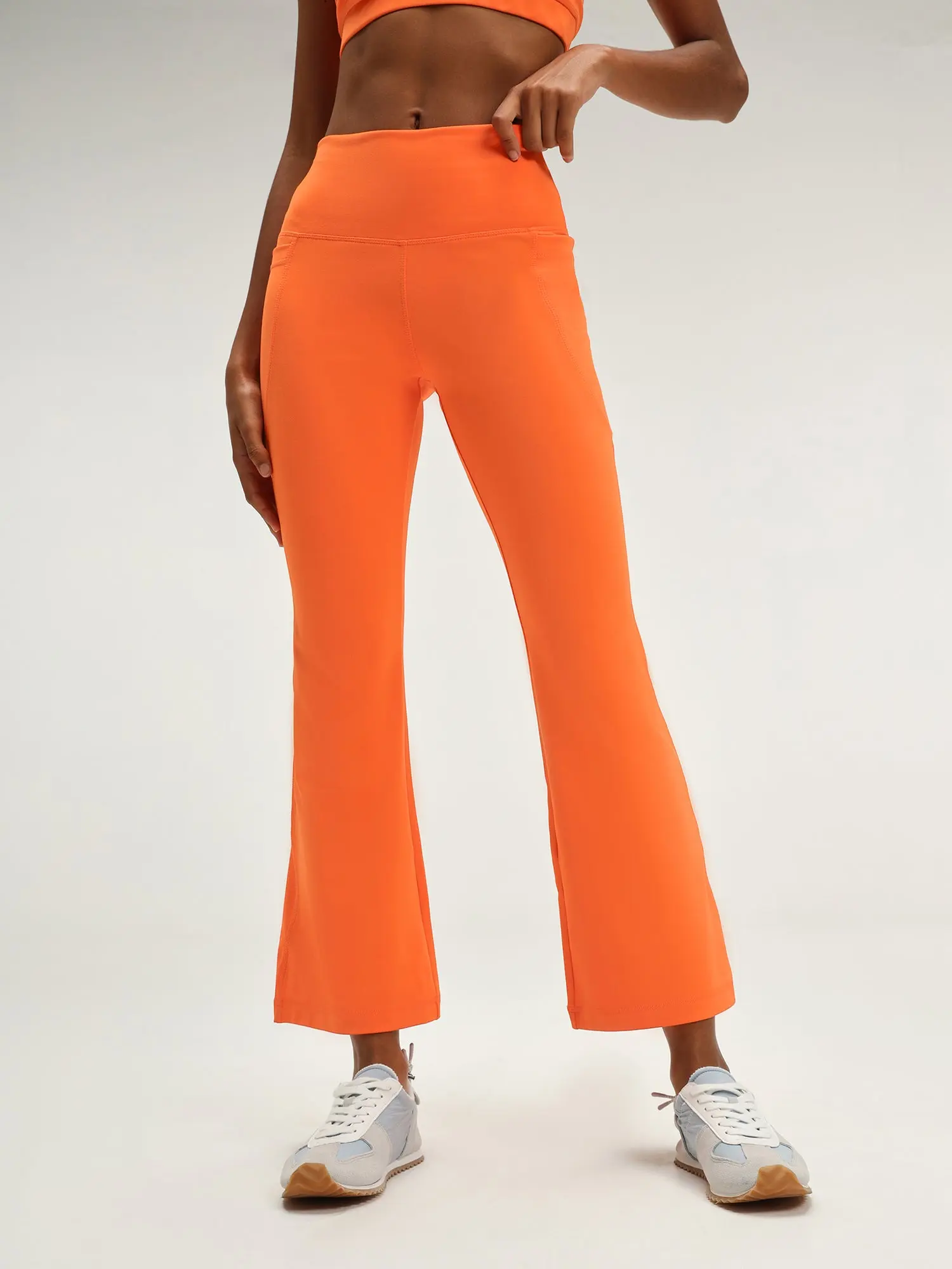 Cairo Orange Sculpt Active Co-ord Set - Image 4