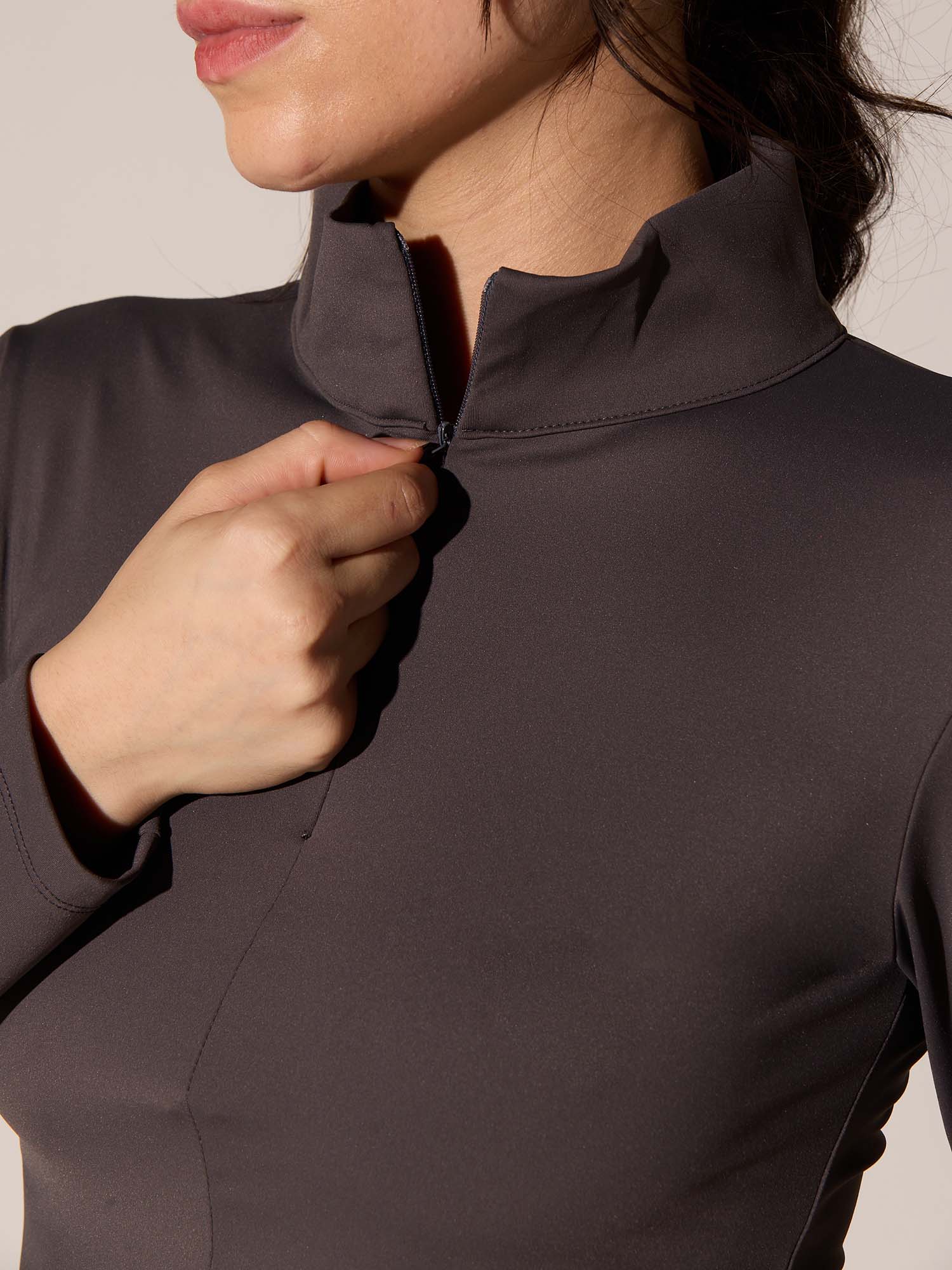 Charcoal Zip-It-Up Top - Image 8
