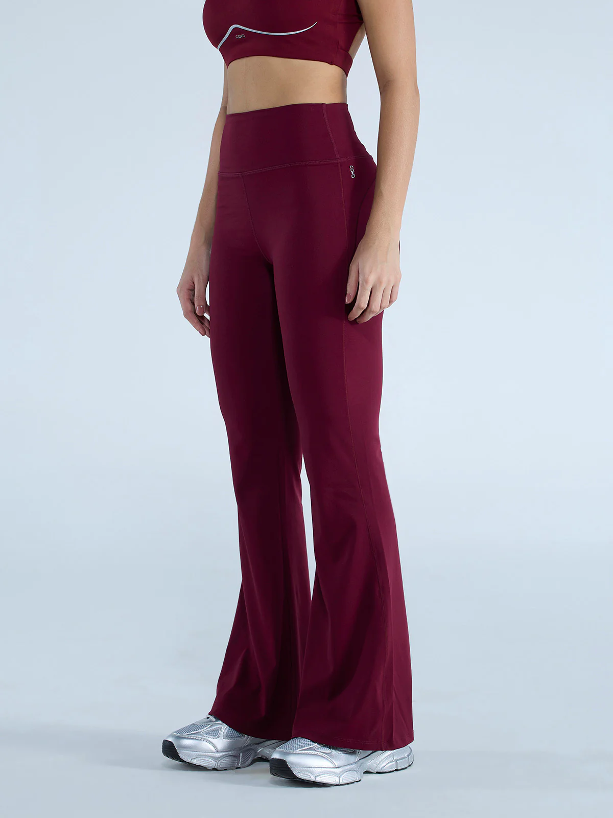 Cherry Contour Flared Leggings - Image 5