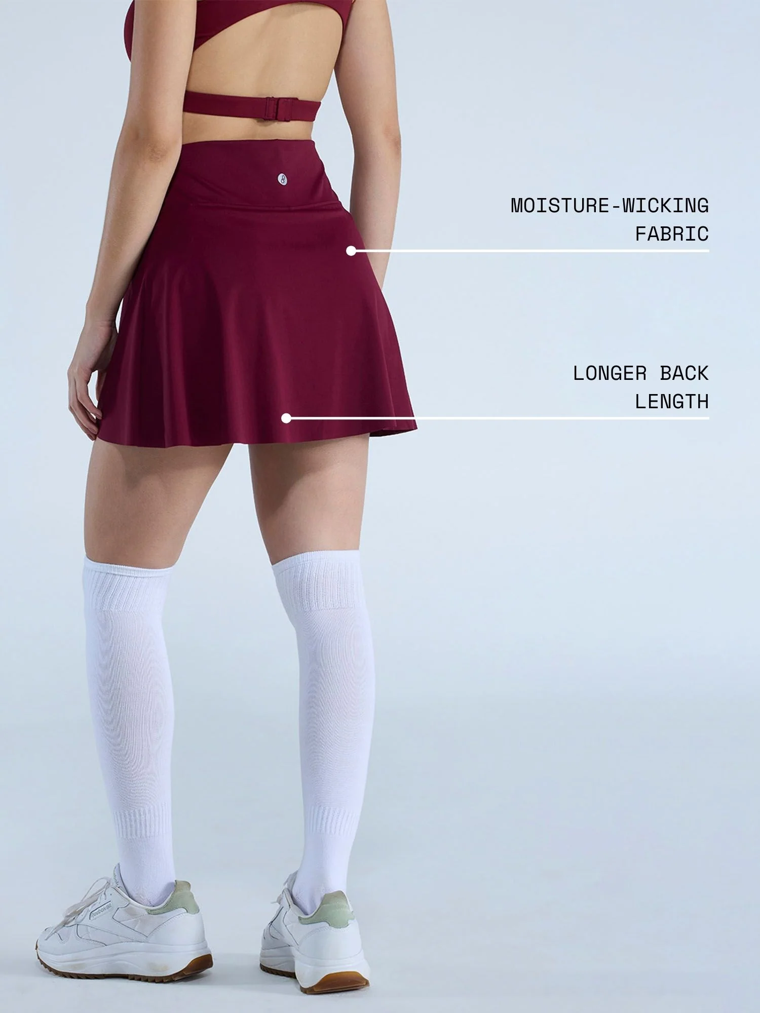 Cherry Hourglass Swirl Skorts - Image 4