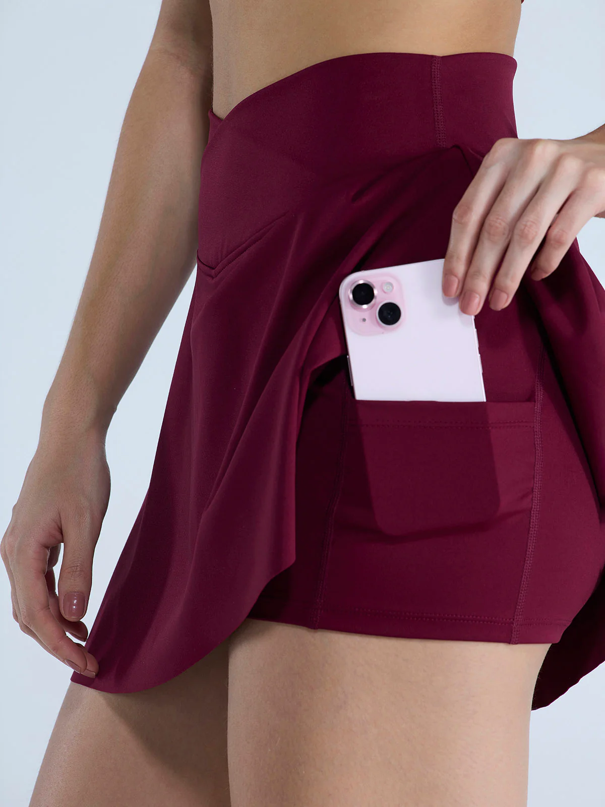 Cherry Hourglass Swirl Skorts - Image 7