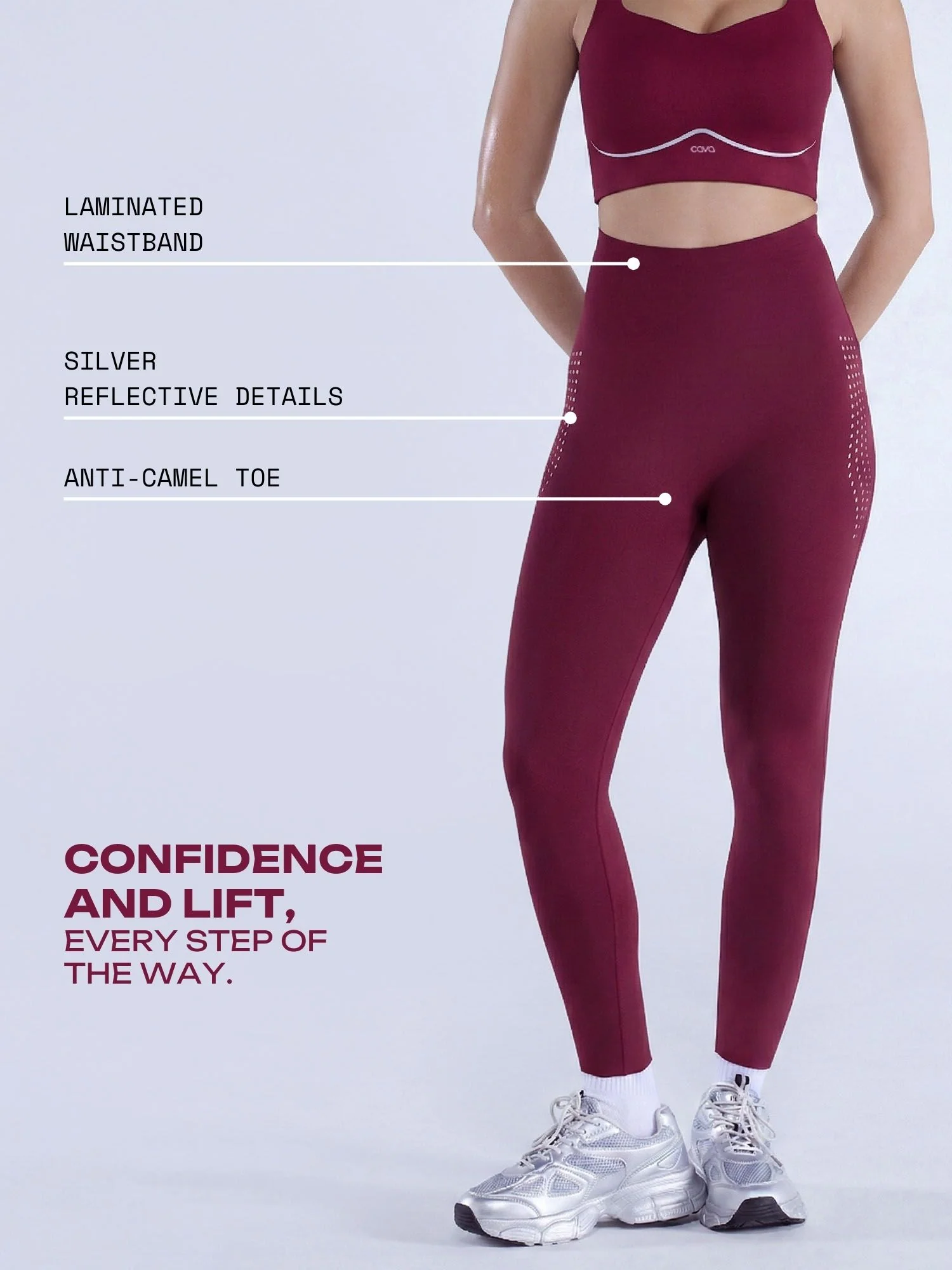 Cherry Studio Compression Leggings - Image 3