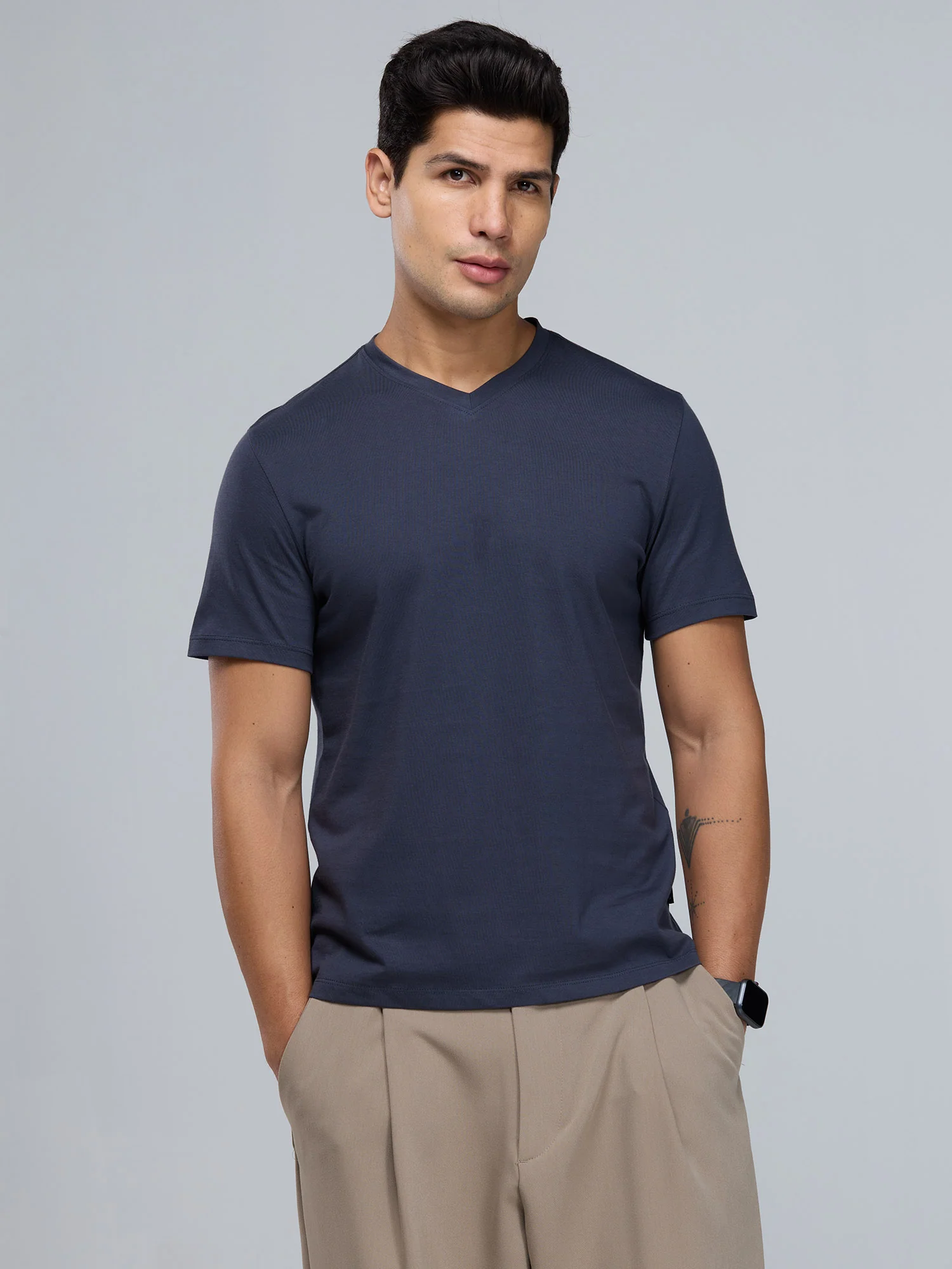Classic Supima V Neck - Pack of 2 - Image 4