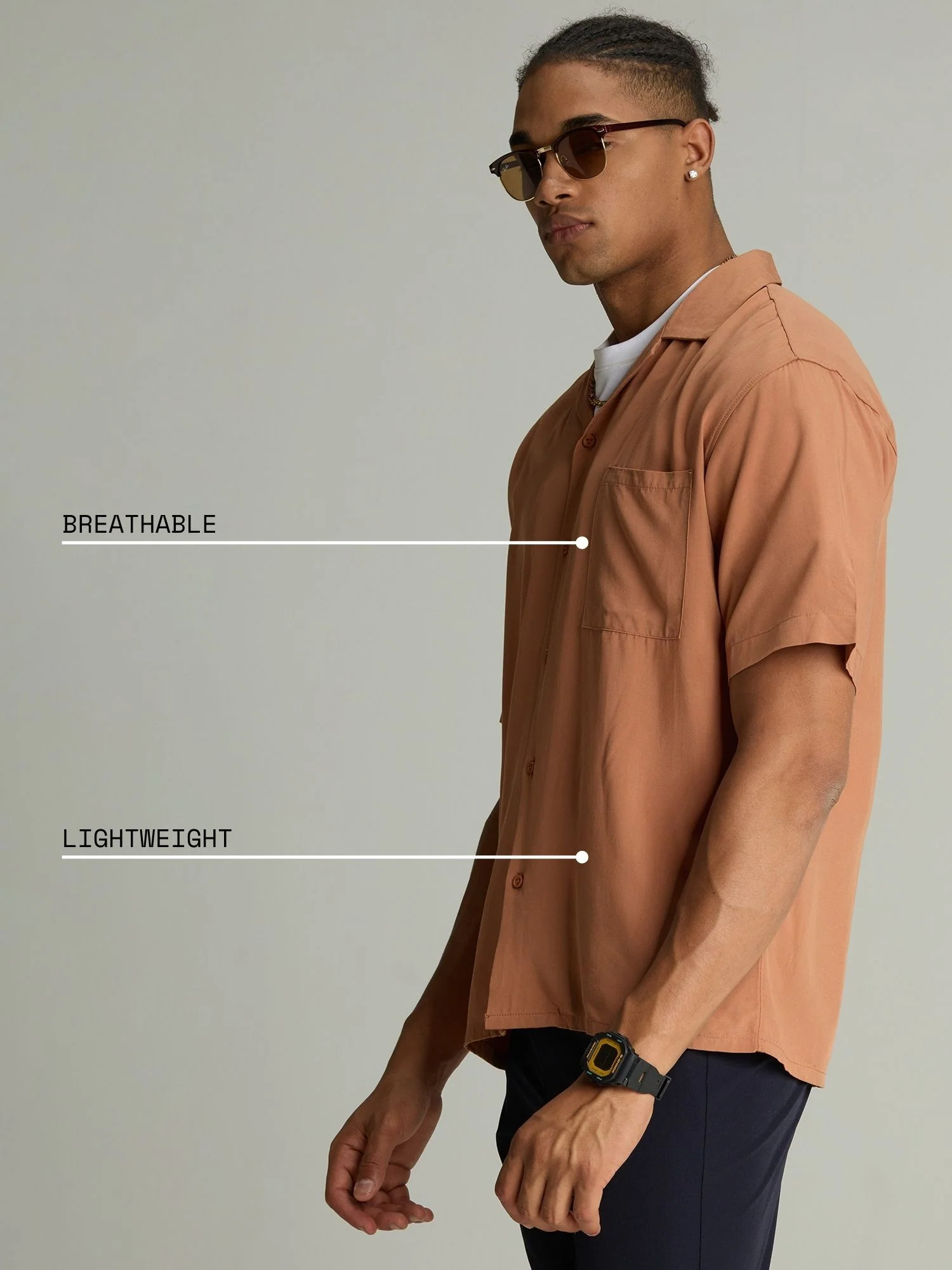 Clay Airy Resort Shirt - Image 3