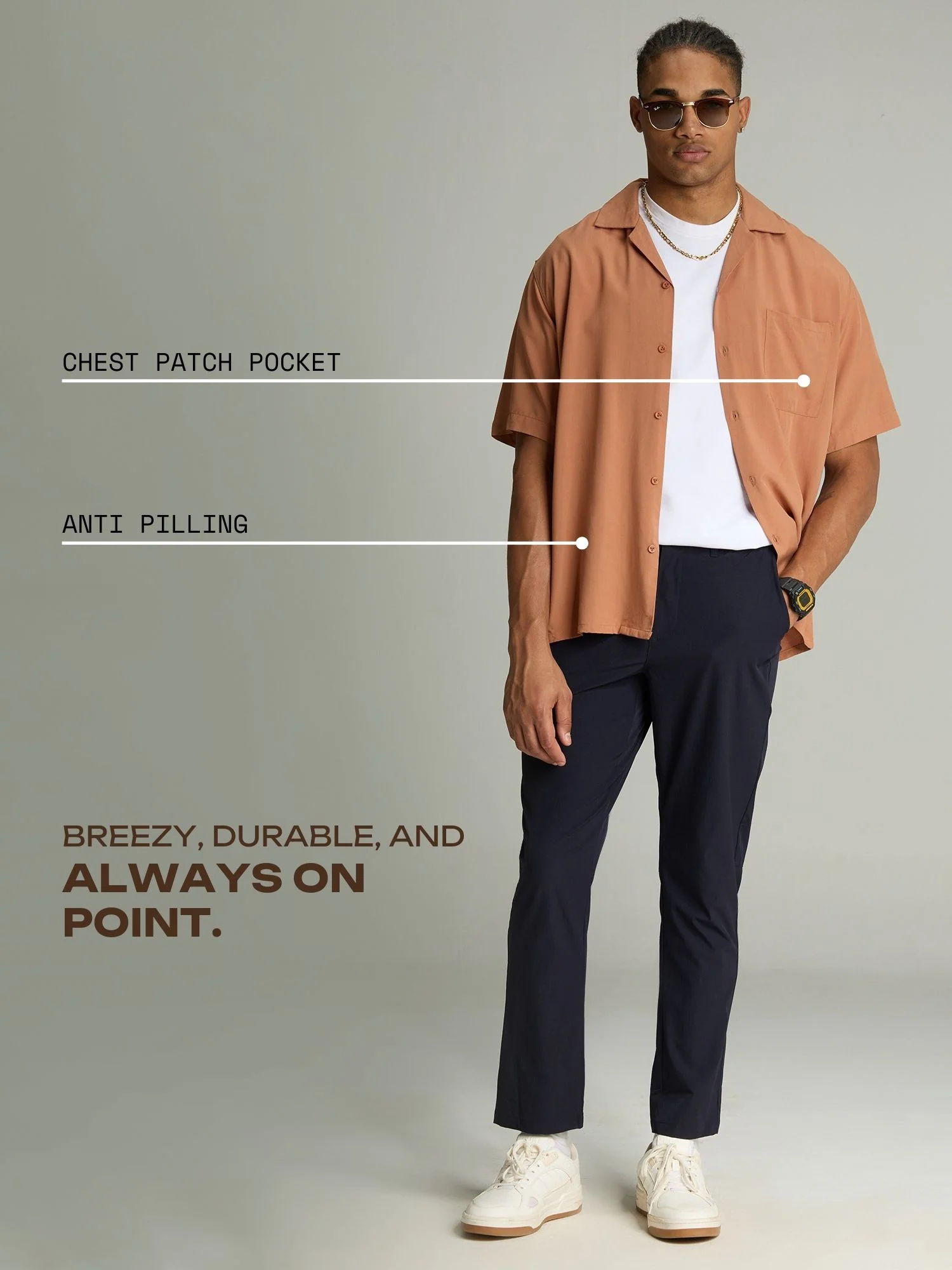 Clay Airy Resort Shirt - Image 4