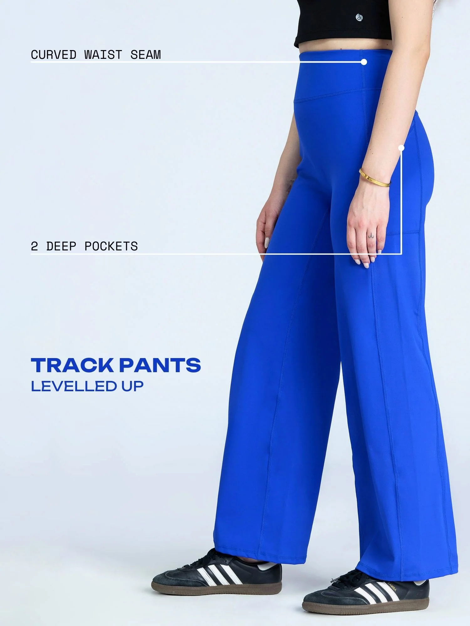 Cobalt Adaptive Track Pants - Image 3