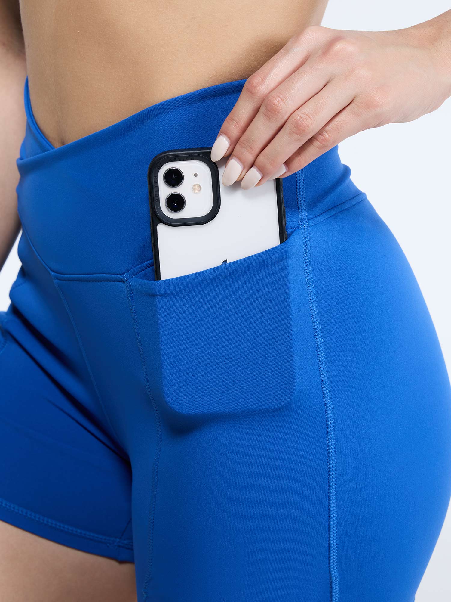 Cobalt Hourglass Booty Shorts - Image 7