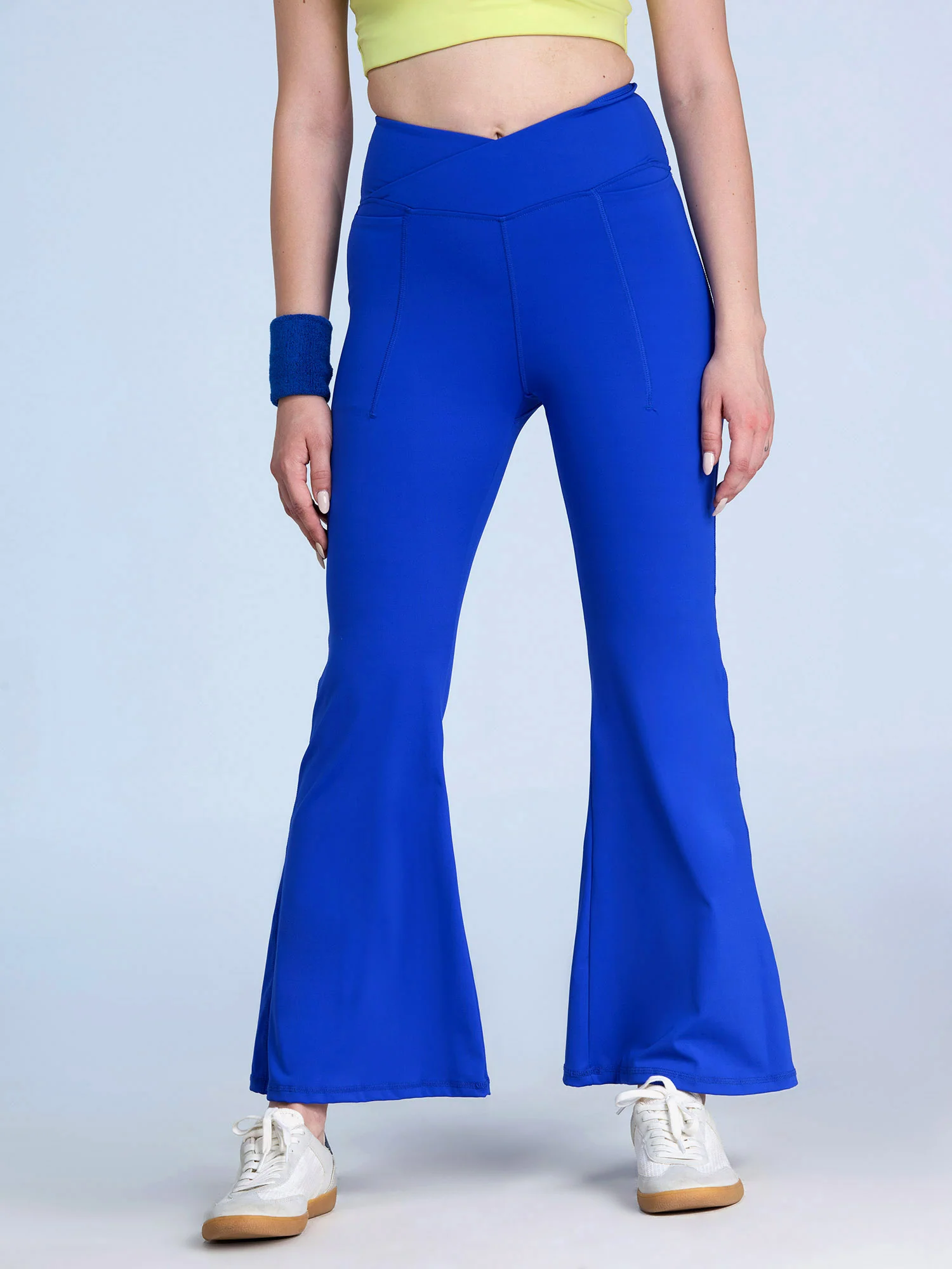 Cobalt Hourglass Flared Leggings - Image 11