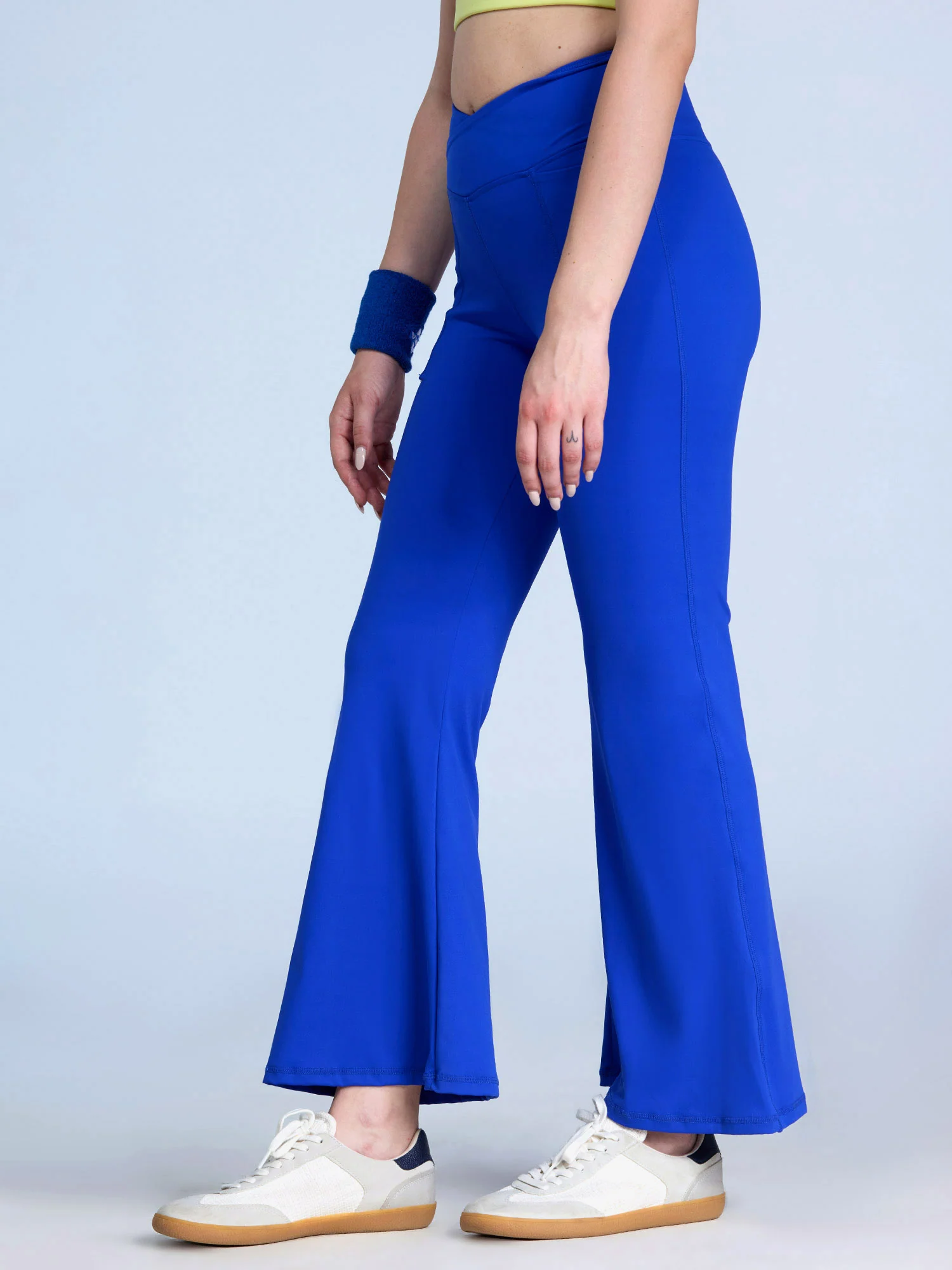 Cobalt Hourglass Flared Leggings - Image 6