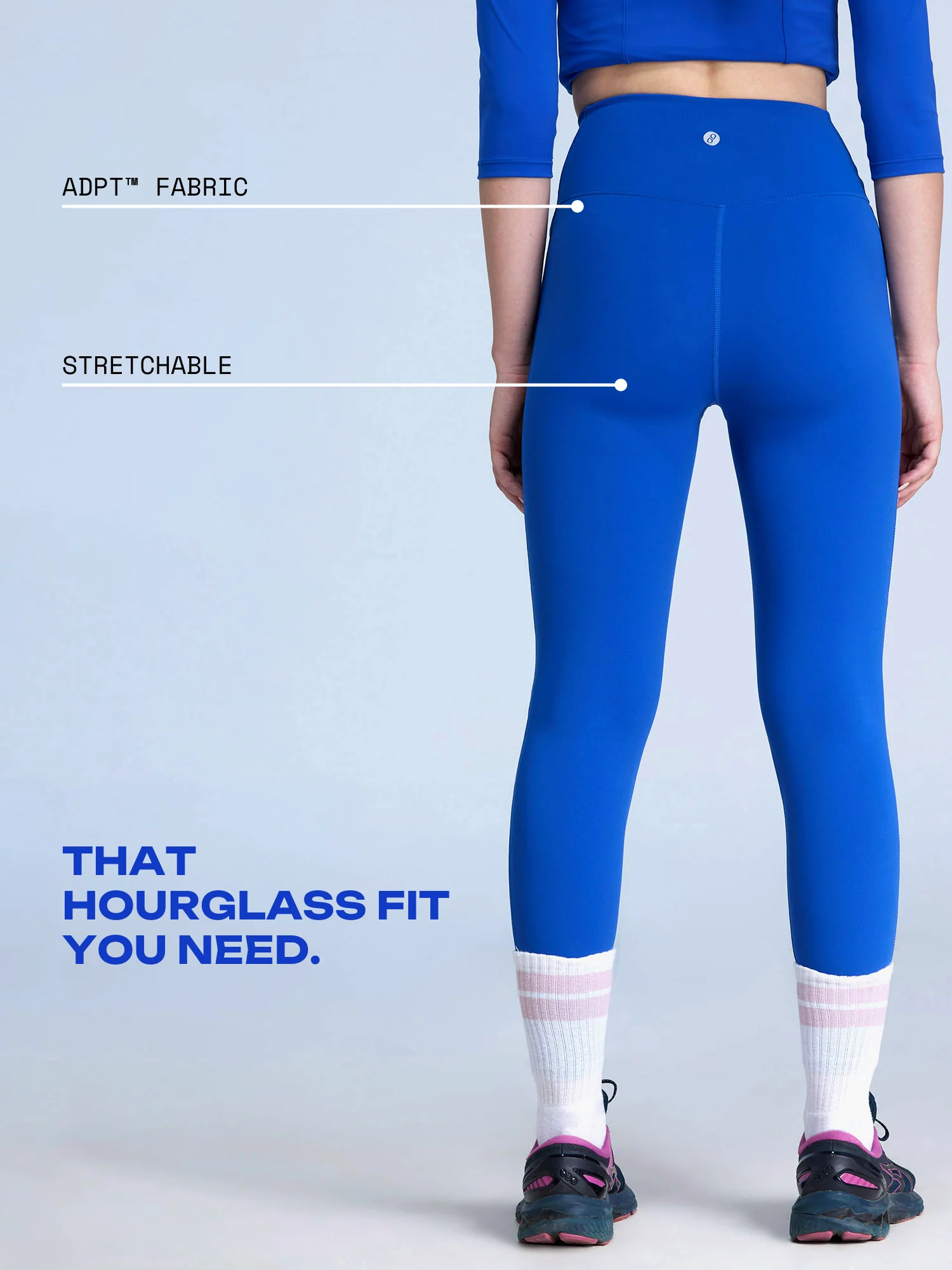 Cobalt Hourglass Snug Leggings - Image 3