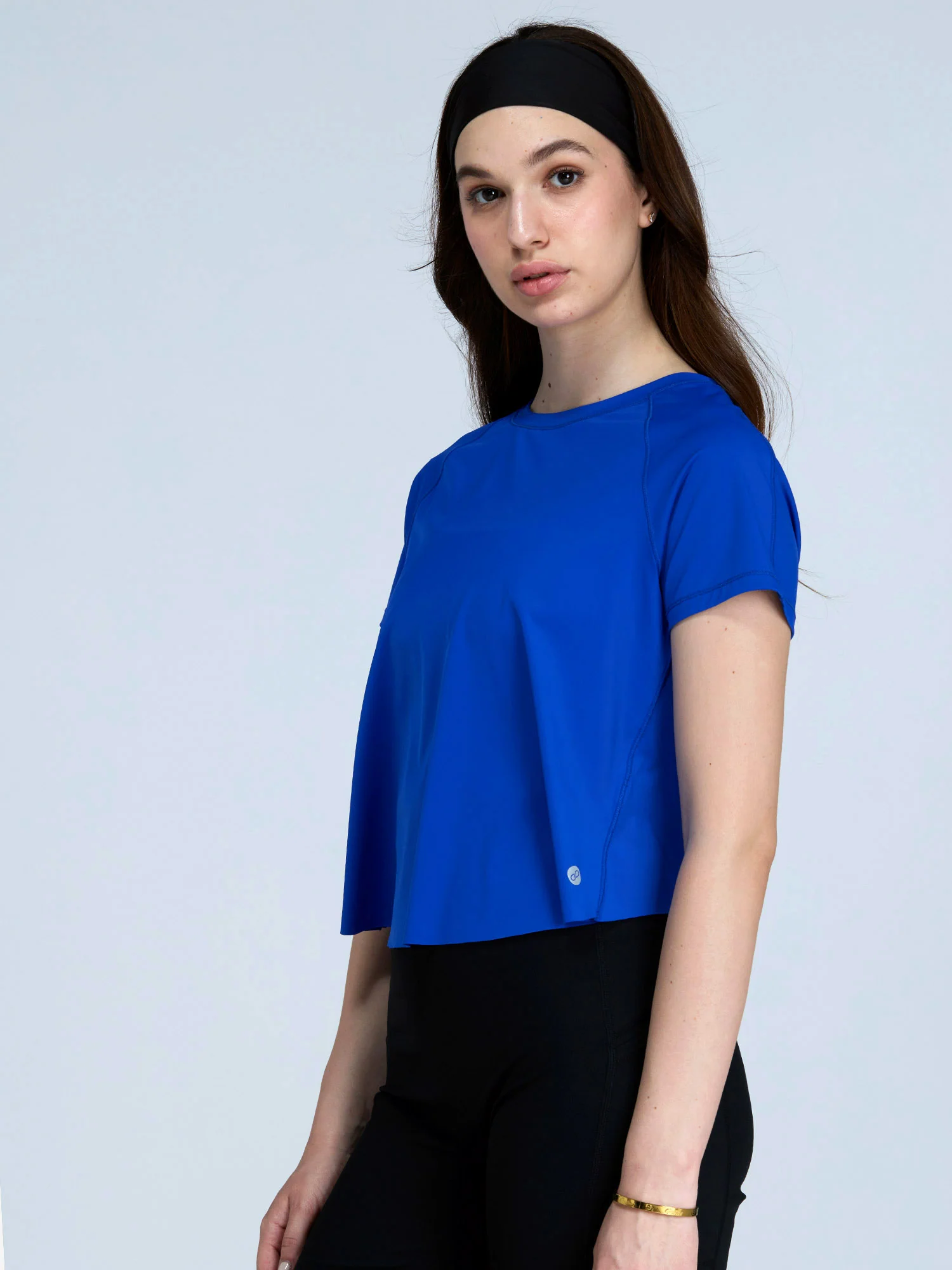 Cobalt Overlap Tee - Image 5