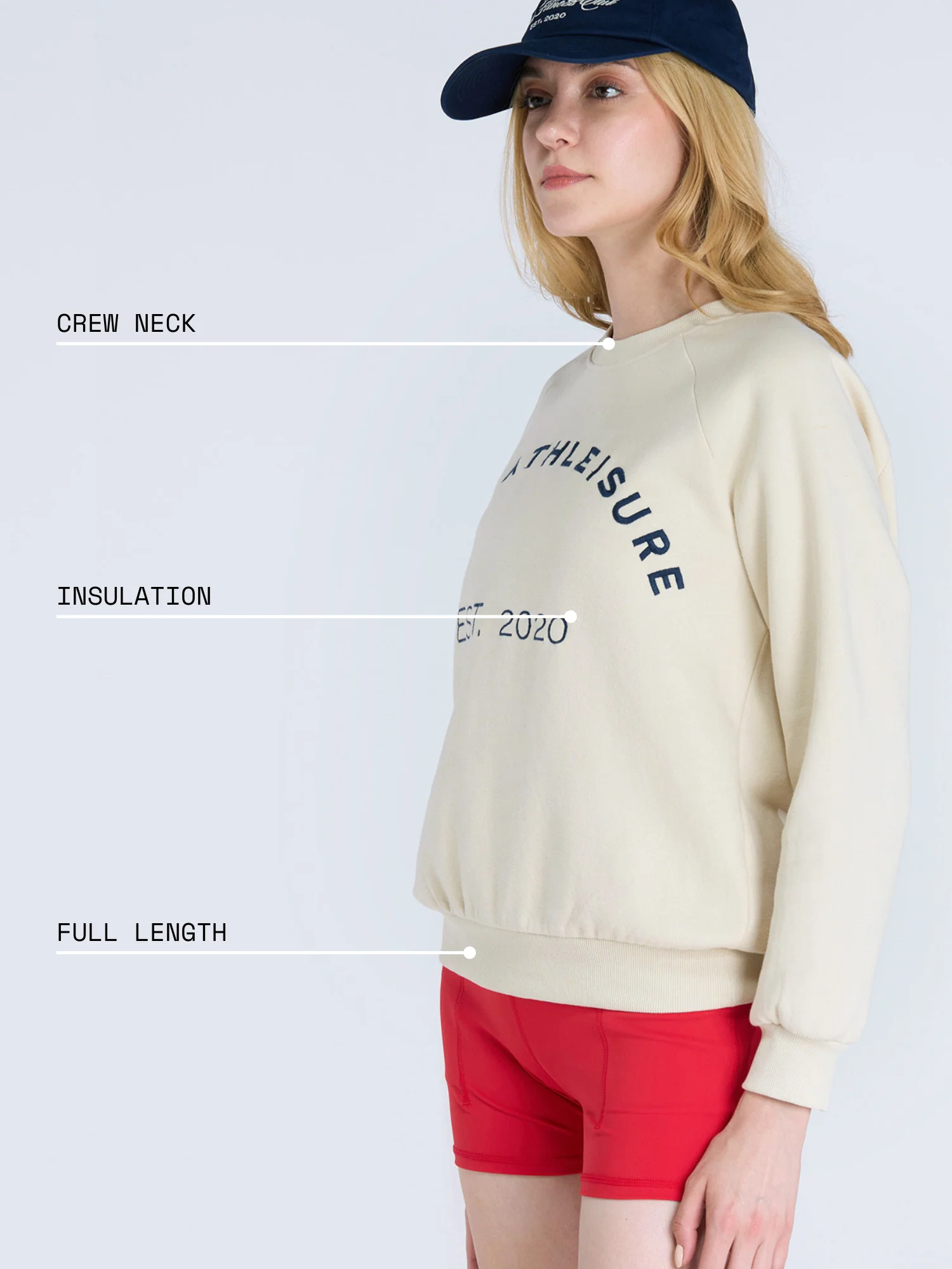 Cream Cava Essential Sweatshirt - Image 4