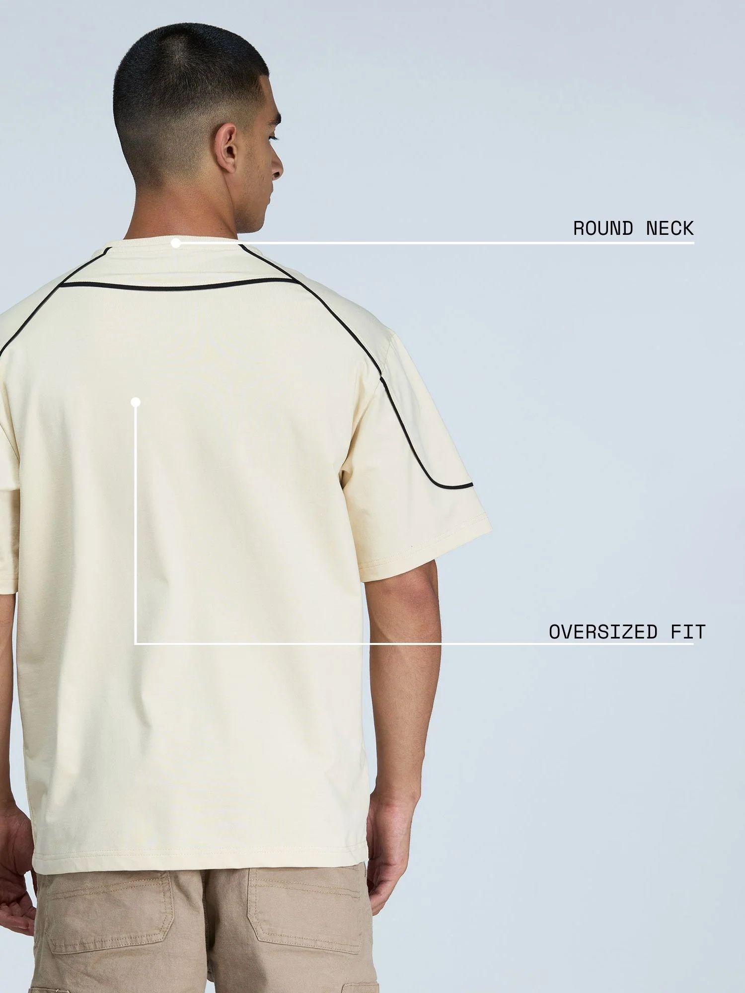Cream Cava Oversized Jersey - Image 4