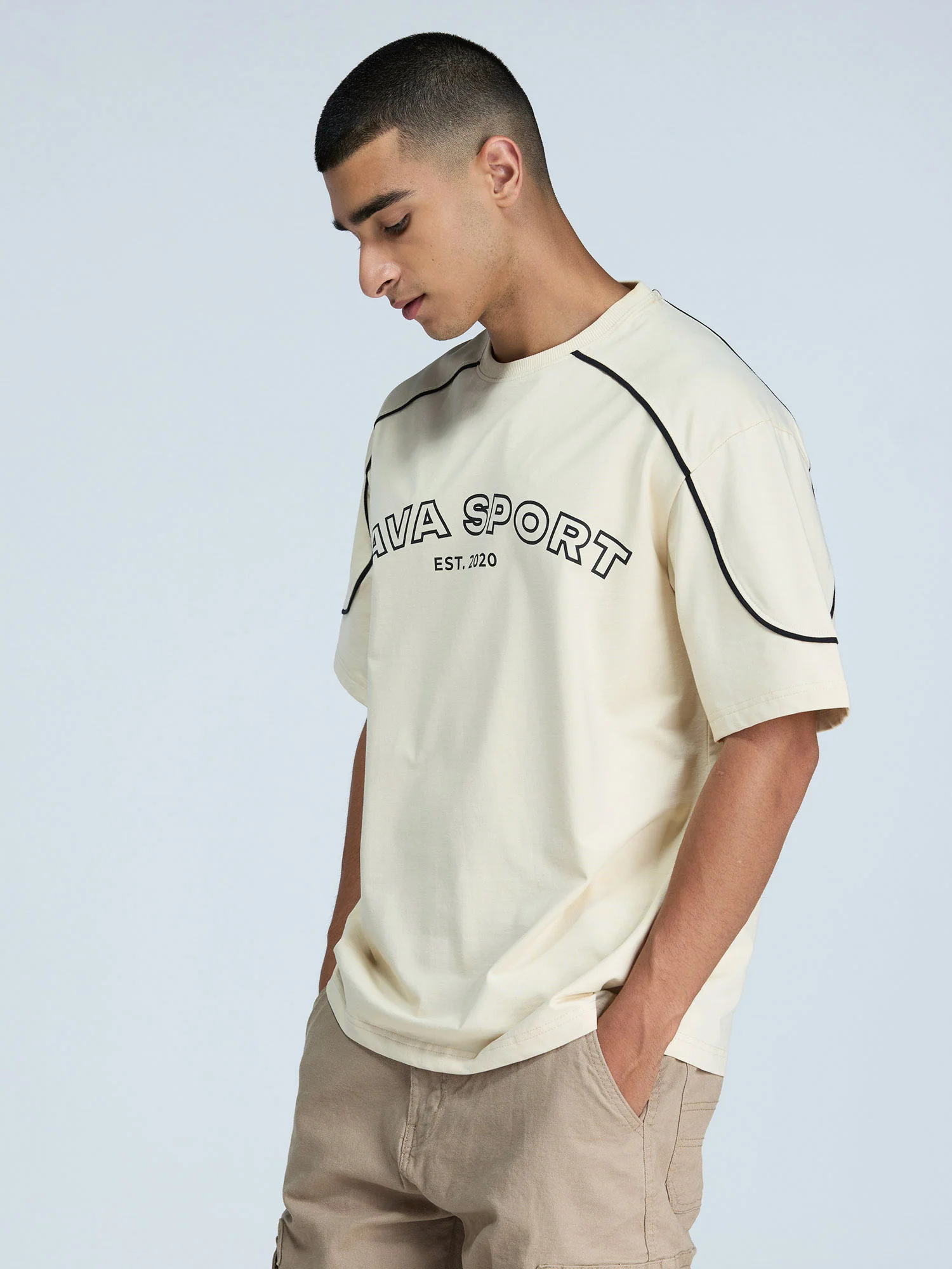 Cream Cava Oversized Jersey - Image 7