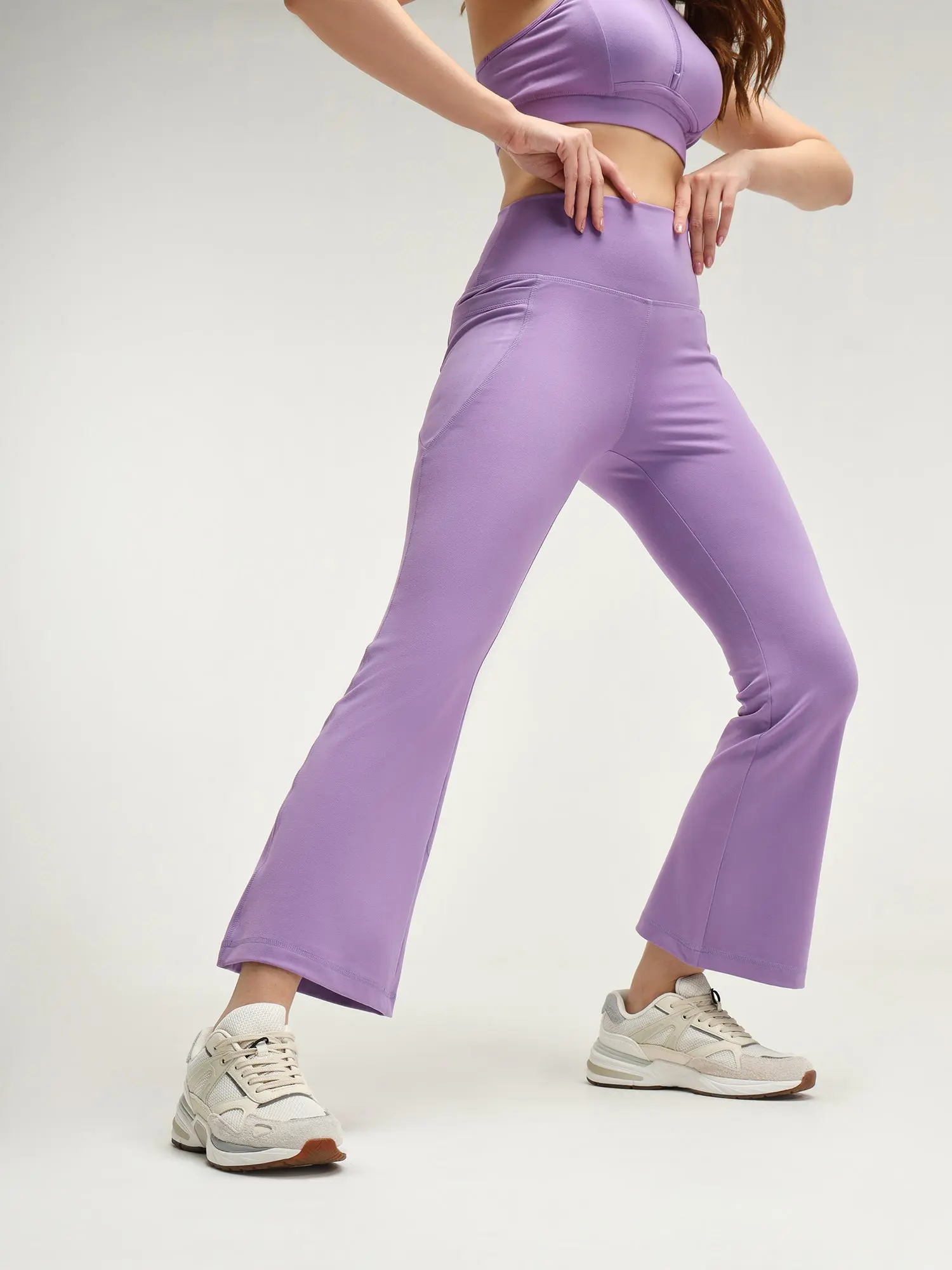 Croatia Purple Sculpt Active Co-ord Set - Image 4