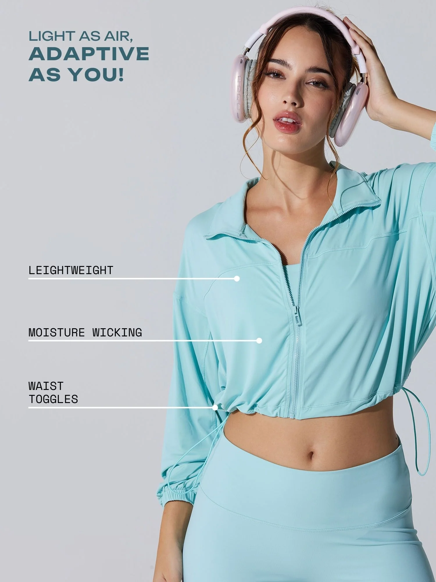 Cyan Elevate 24/7 Cinch Jacket - Image 3