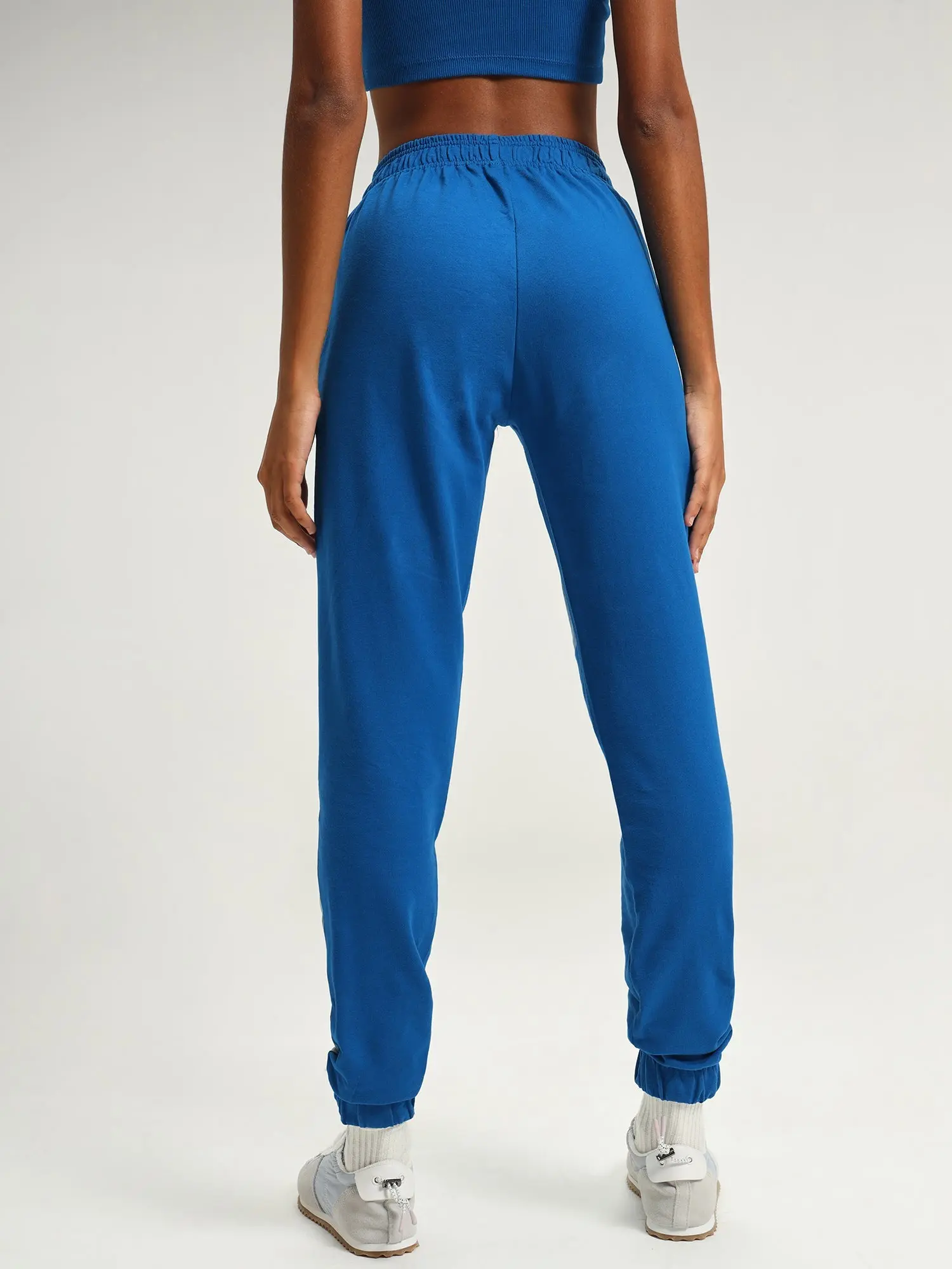 Dallas Blue Patchwork Jogger - Image 3
