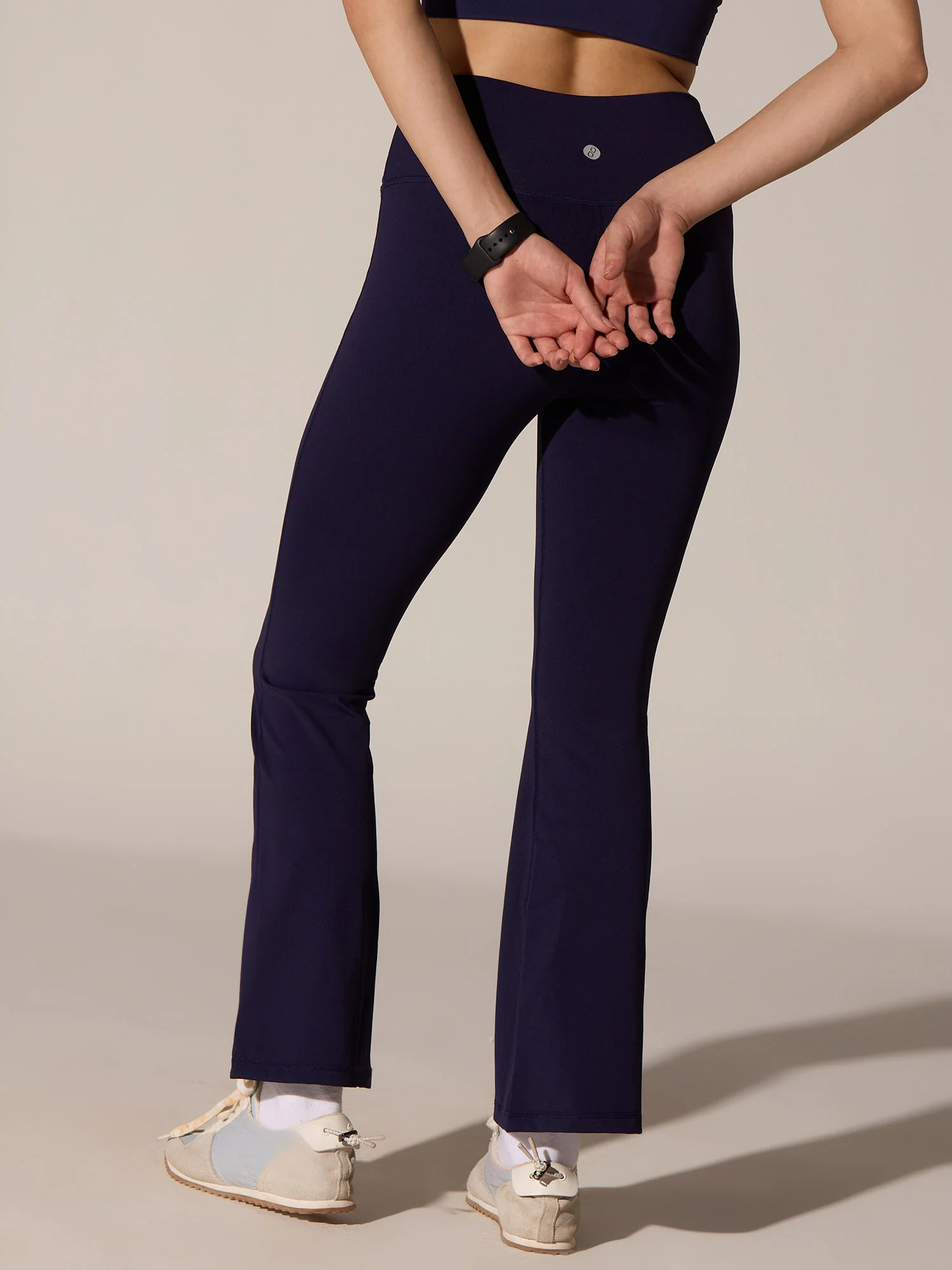 Deep Purple Grip-It Flare Pants - Image 4