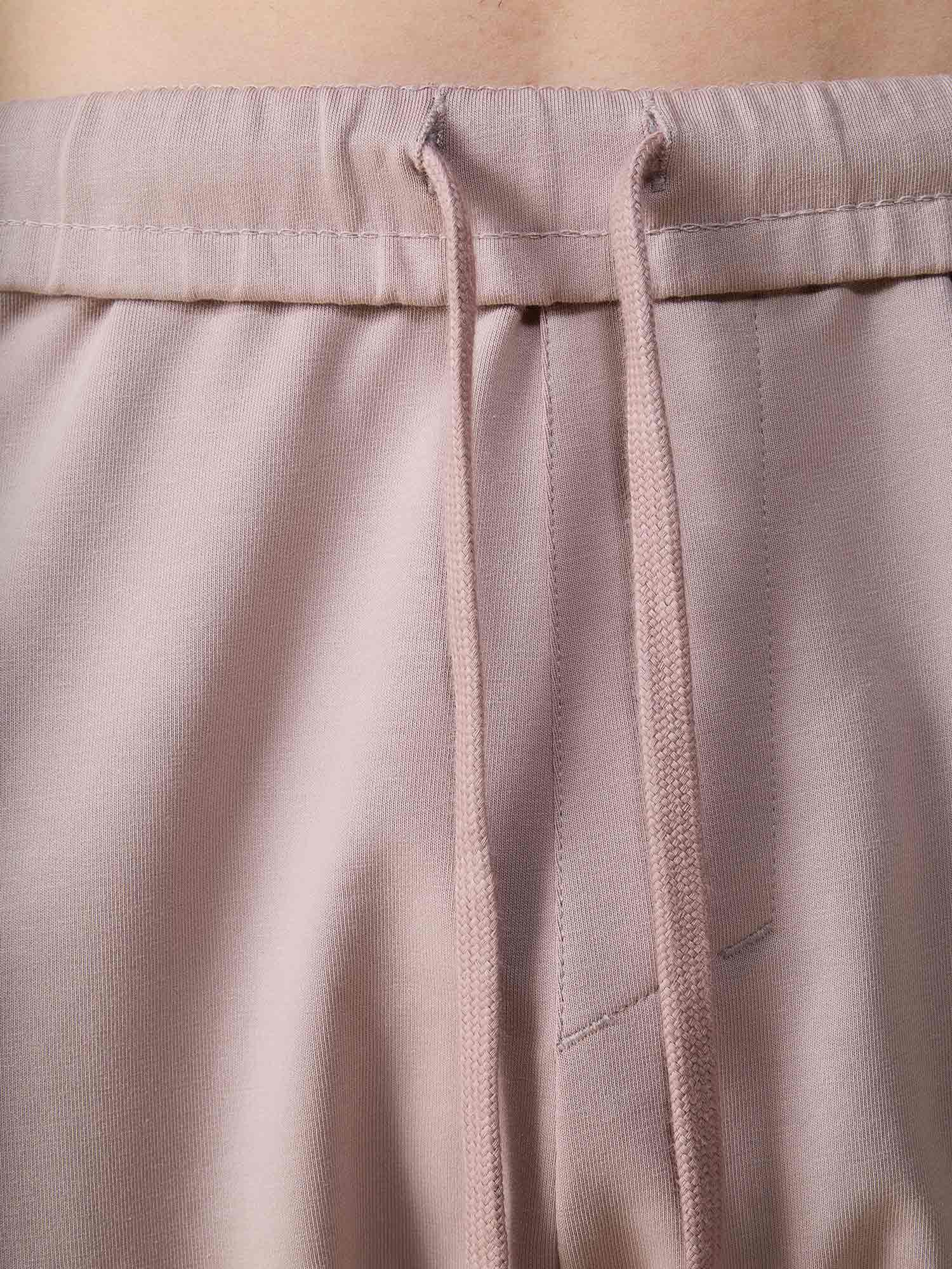 Dusty Pink Wide Leg Joggers - Image 6