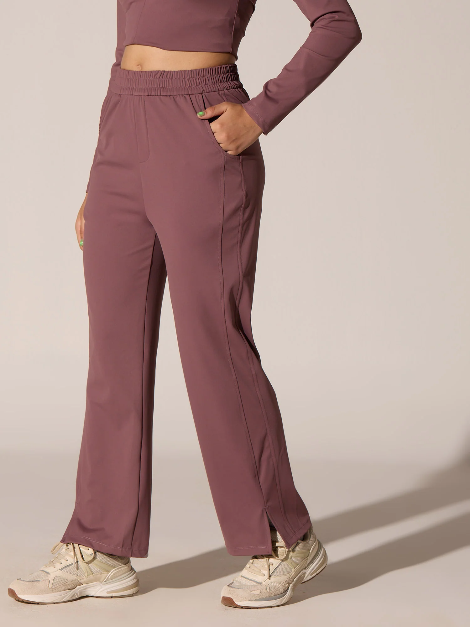 Dusty Rose Work And Wander Pants - Image 5
