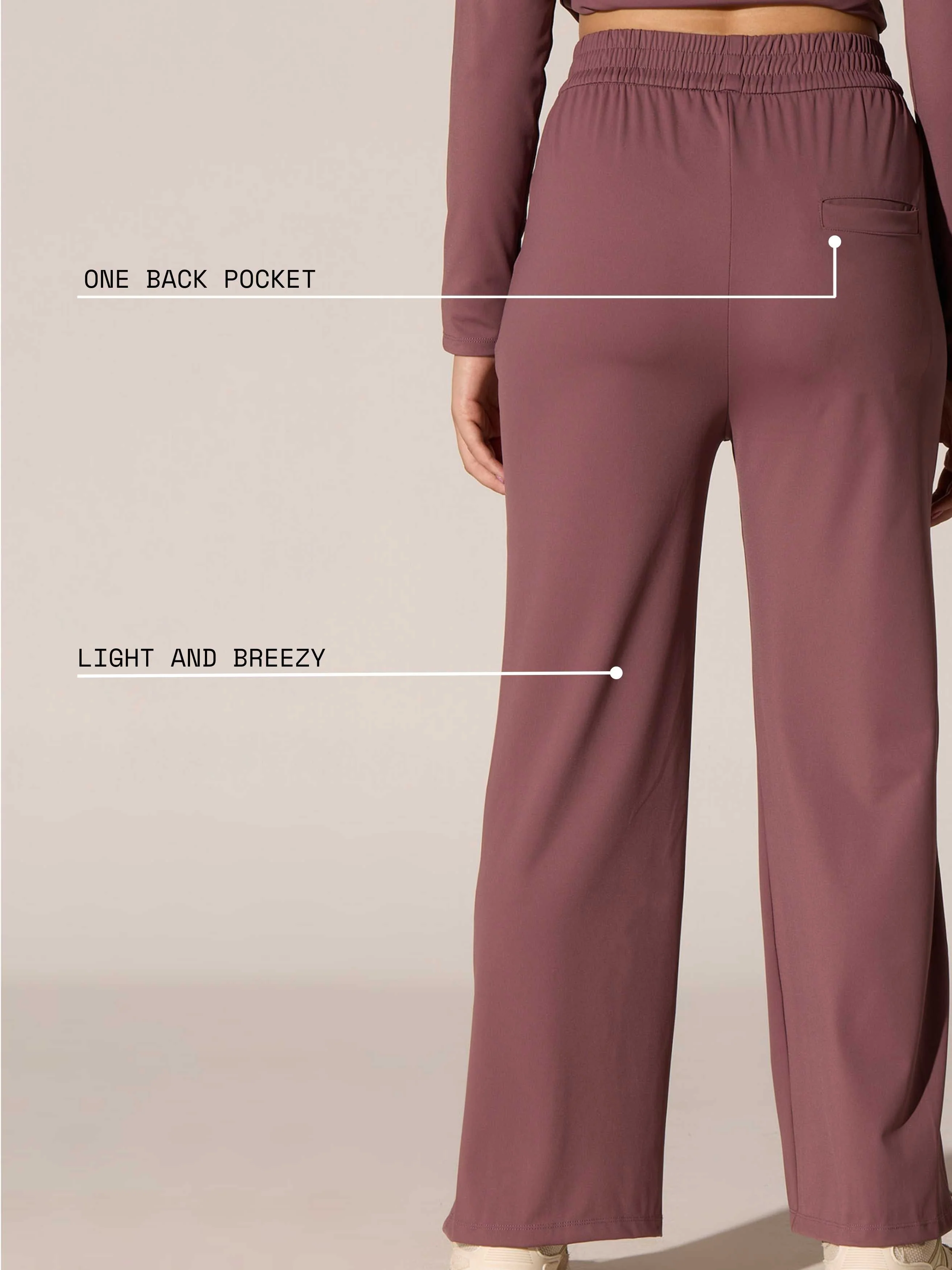 Dusty Rose Work And Wander Pants - Image 7
