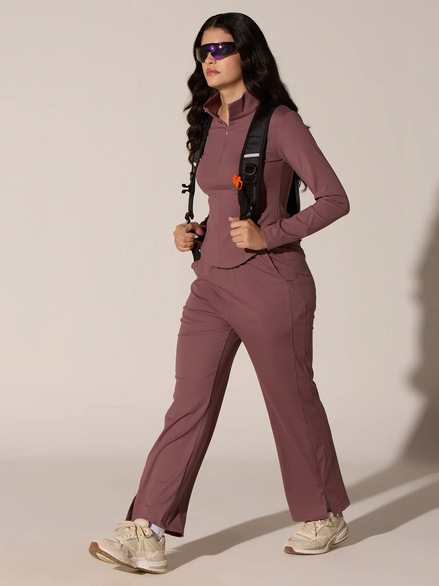Dusty Rose Zip-It-Up Top - Image 2