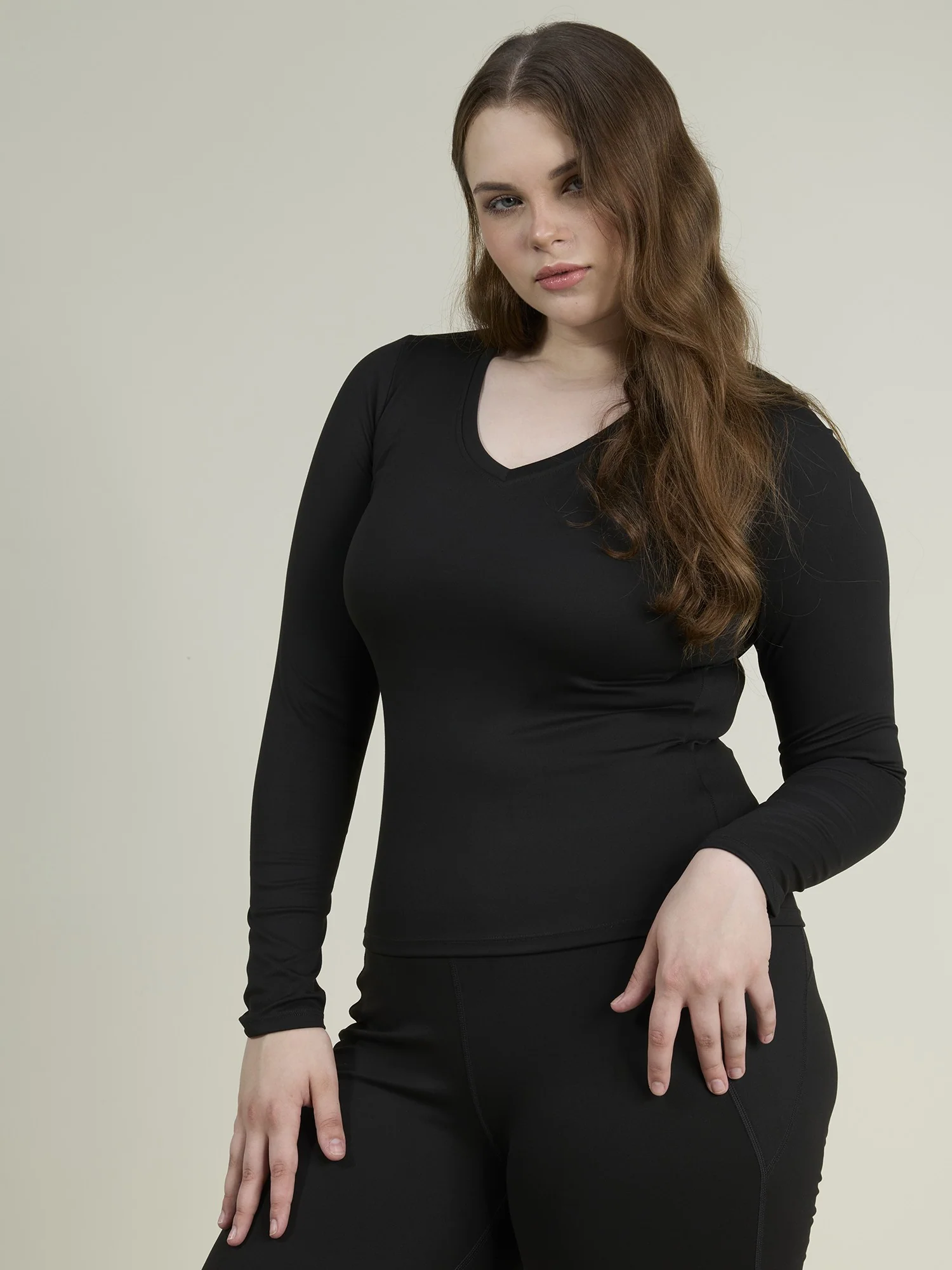 Essential Sculpt V-Neck Tops - Pack of 3 - Image 4