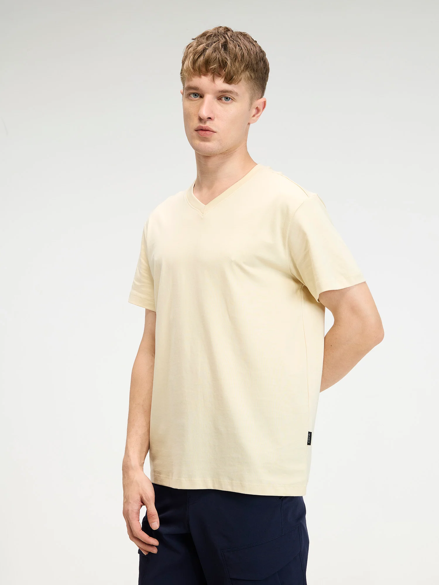 Essential Supima V Neck - Pack of 2 - Image 4