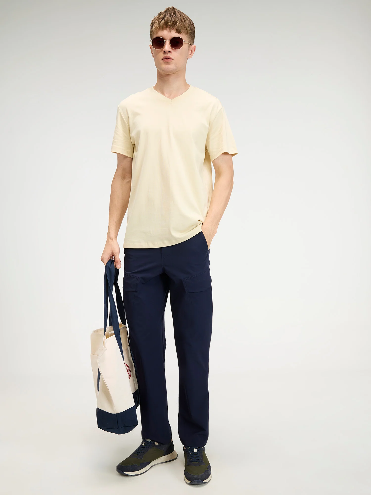 Essential Supima V Neck - Pack of 2 - Image 6