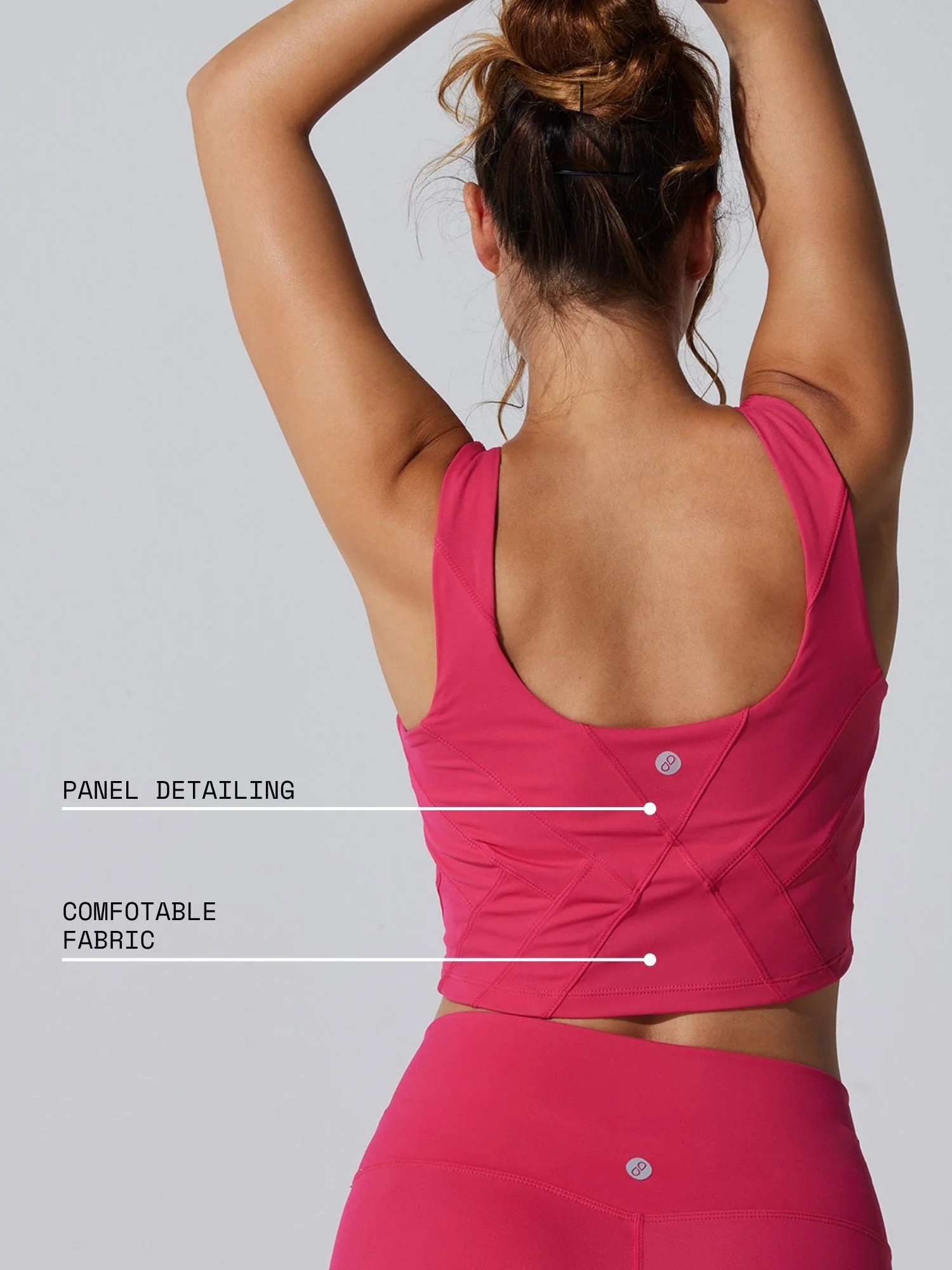 Fuchsia Elevate 24/7 Sports Bra - Image 4