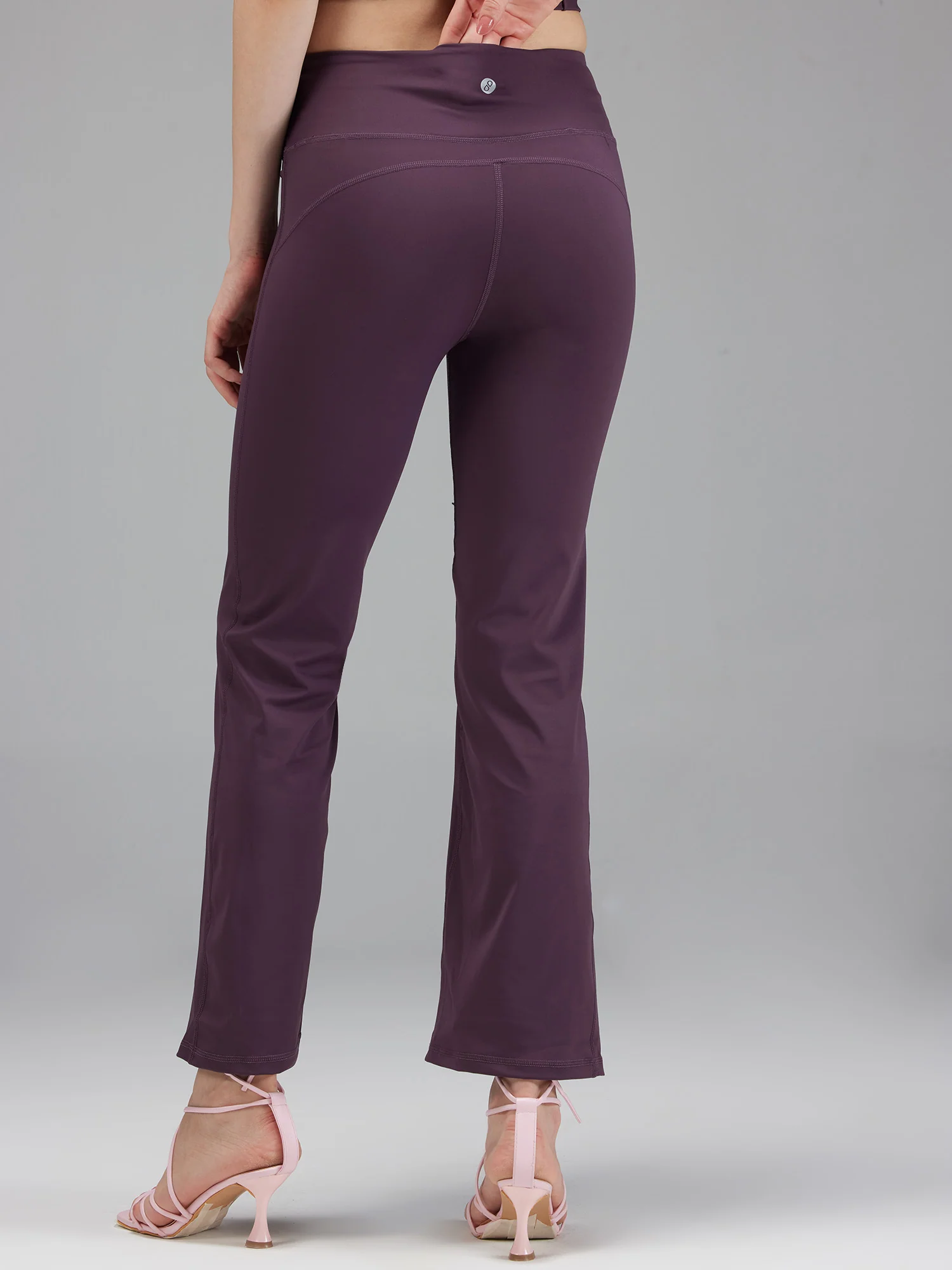 Grape Retro Flare Pants - Image 4