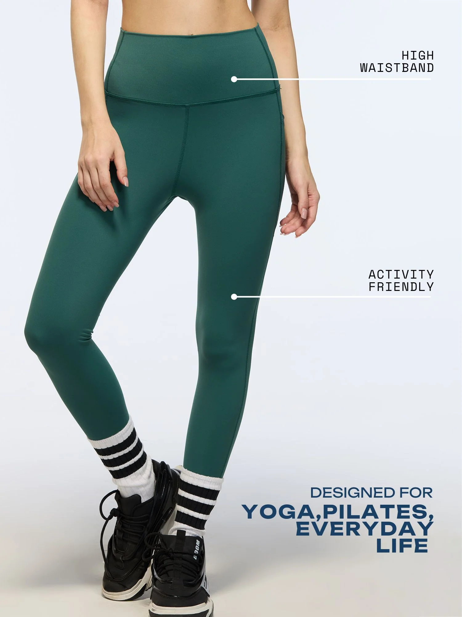 Green Aerial Leggings - Image 3