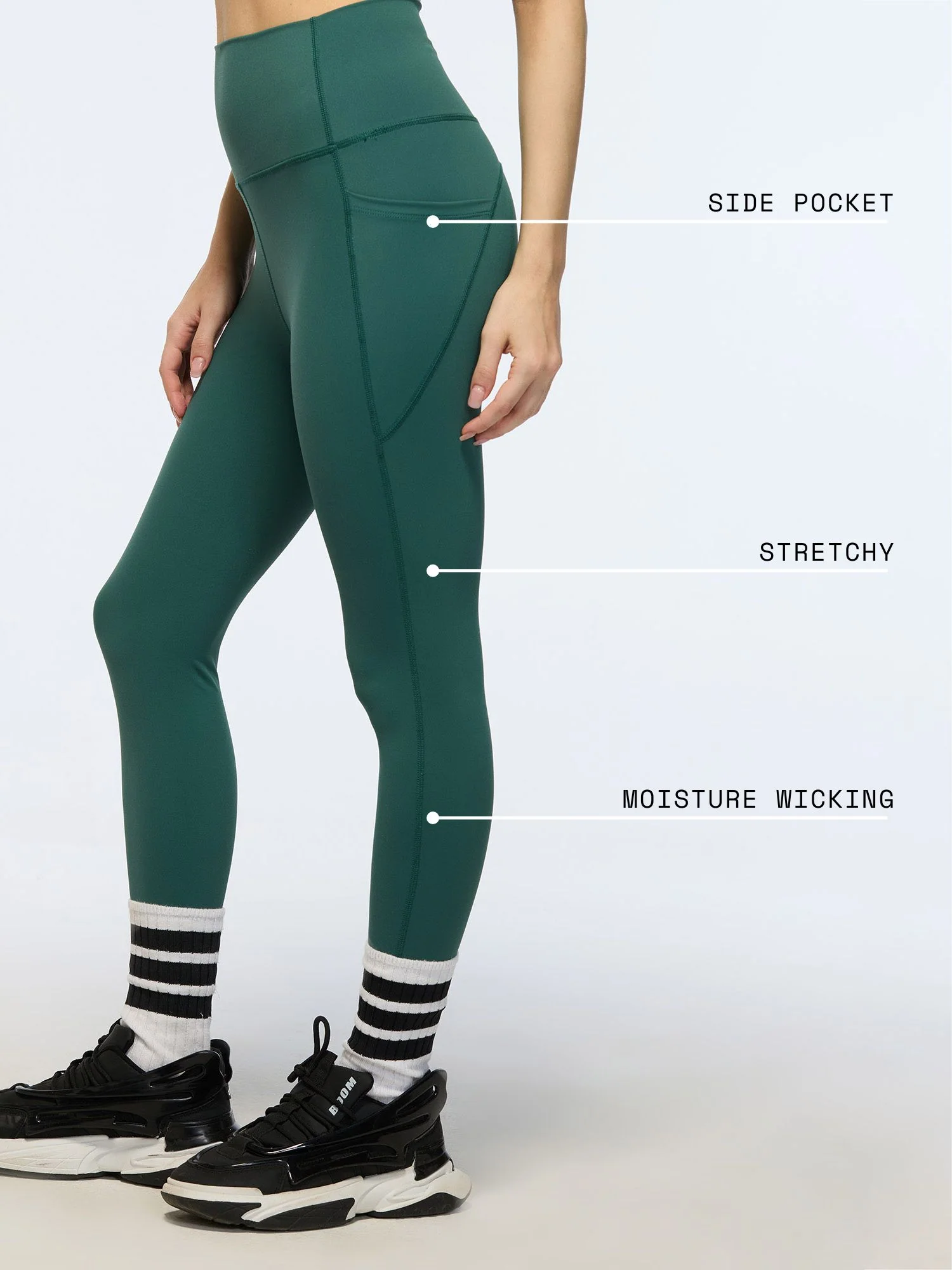 Green Aerial Leggings - Image 4