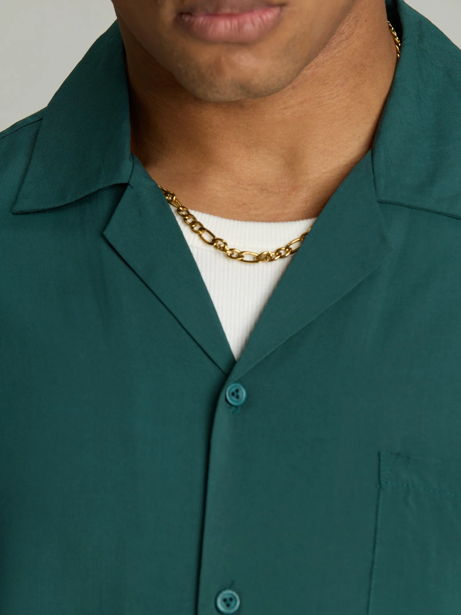 Green Airy Resort Shirt - Image 6