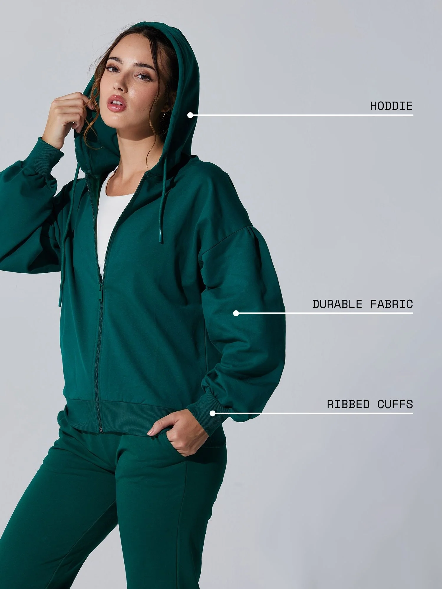 Green Cloud Cut Jacket - Image 4