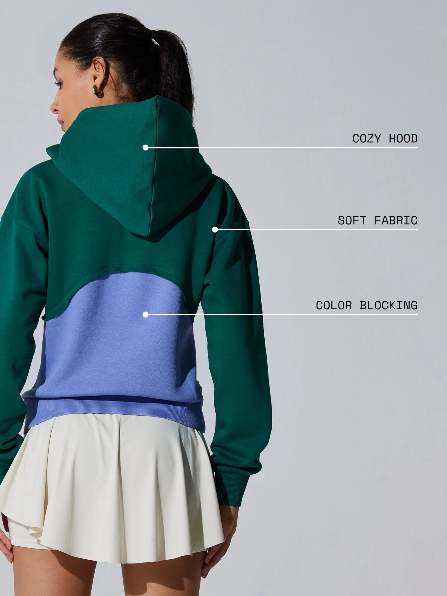 Green Dual Shade Adapt Hoodie - Image 4