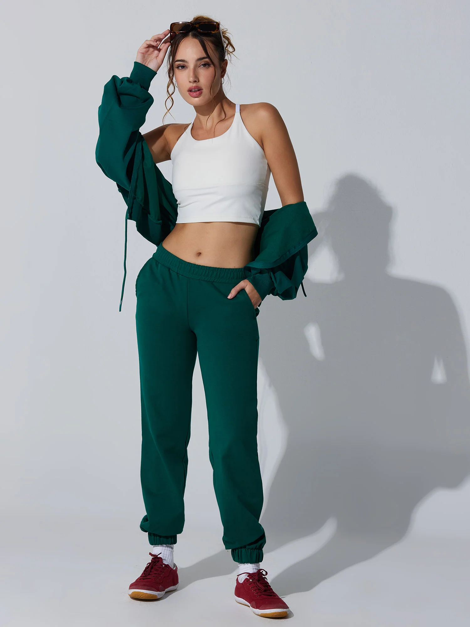 Green Kickback Joggers - Image 2