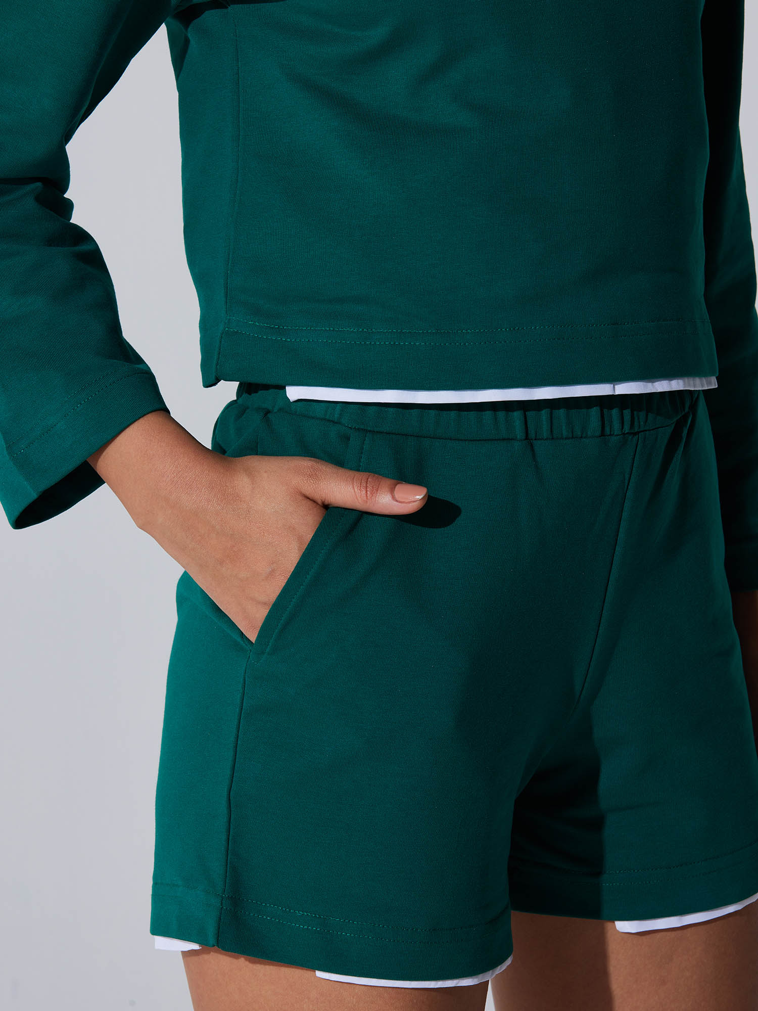 Green Zenfeel Shorts - Image 7