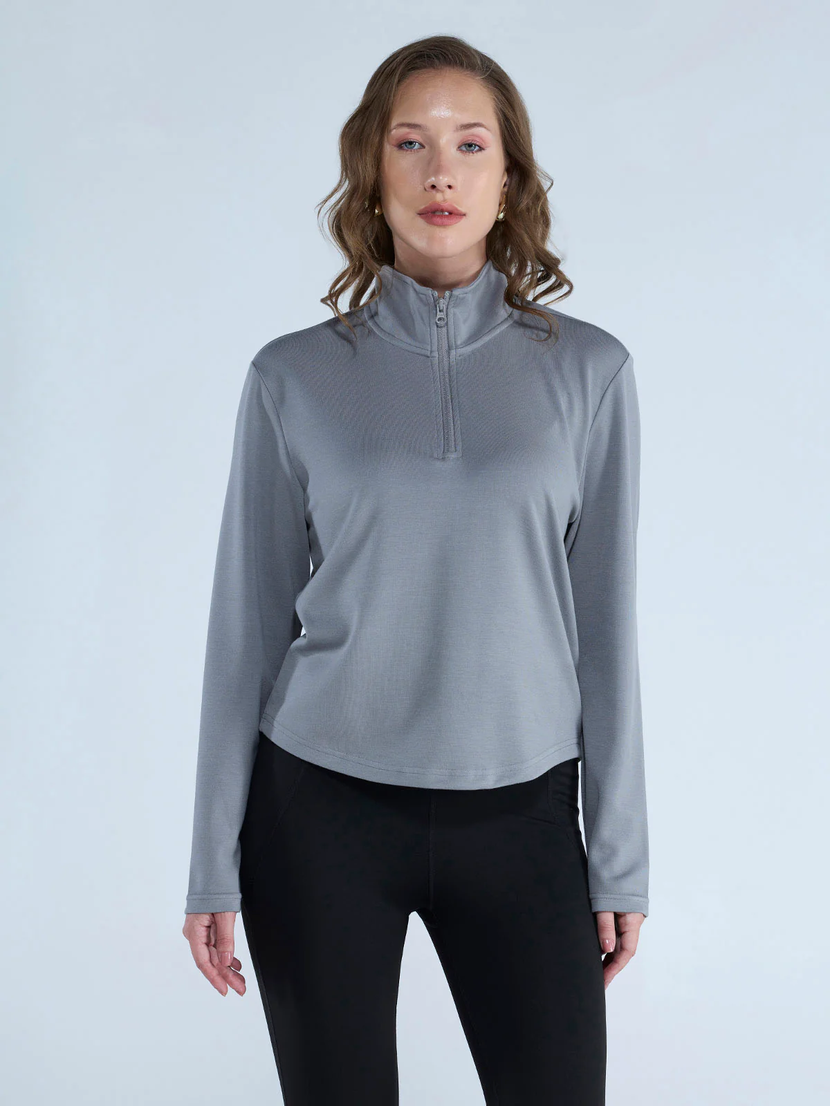 Grey Adaptive Quarter Zip - Image 5