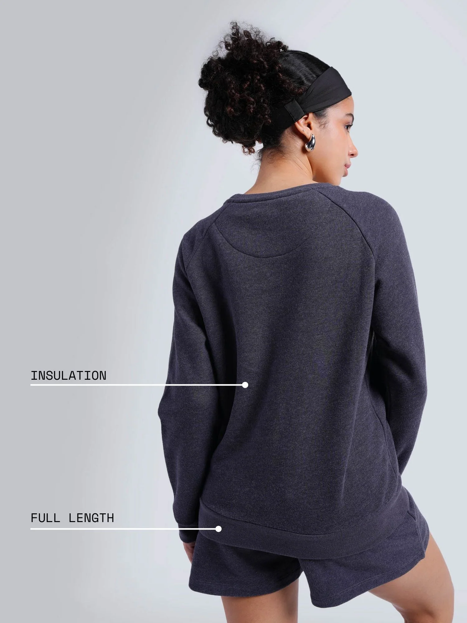 Grey Cava Essential Sweatshirt - Image 4