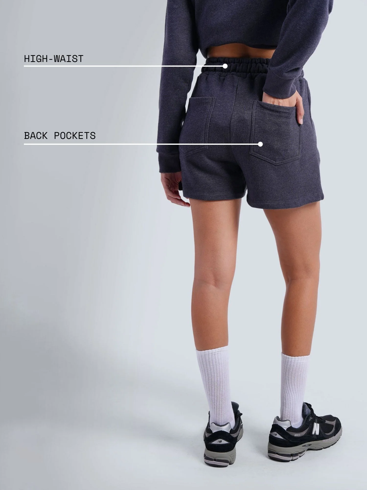 Grey Cloud Shorts - Image 4