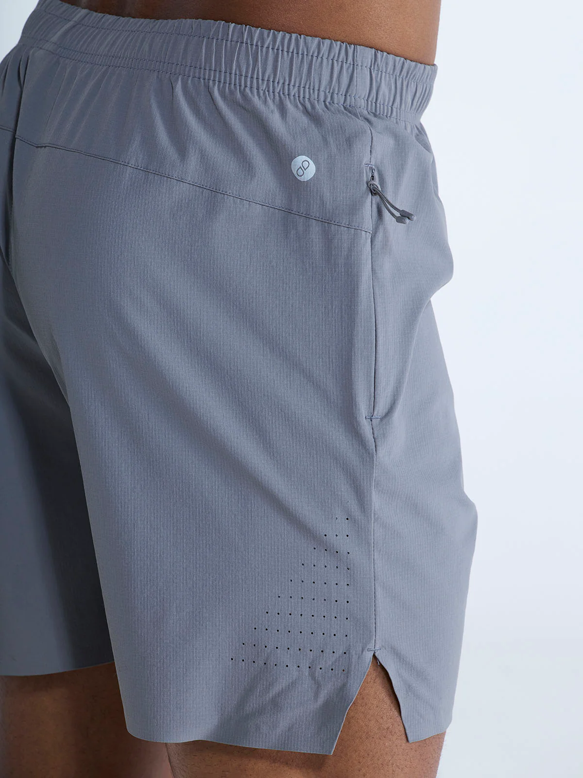 Grey 5" Train-In Shorts - Image 5