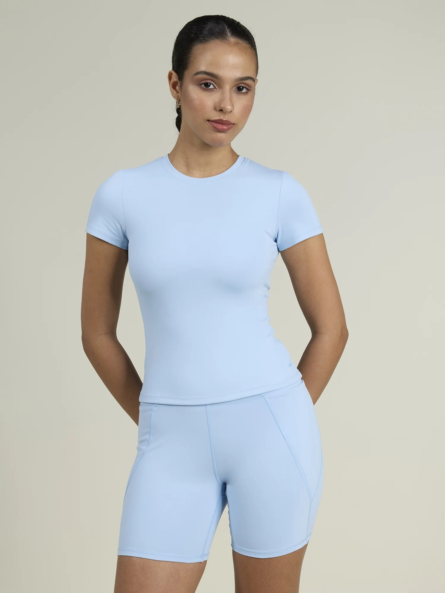 Ice Blue Sculpt Core Top - Image 5
