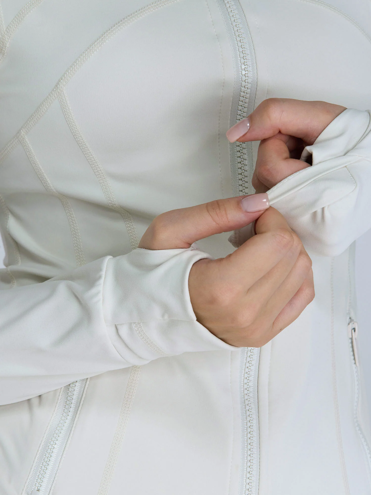 Ivory Contour Jacket - Image 11