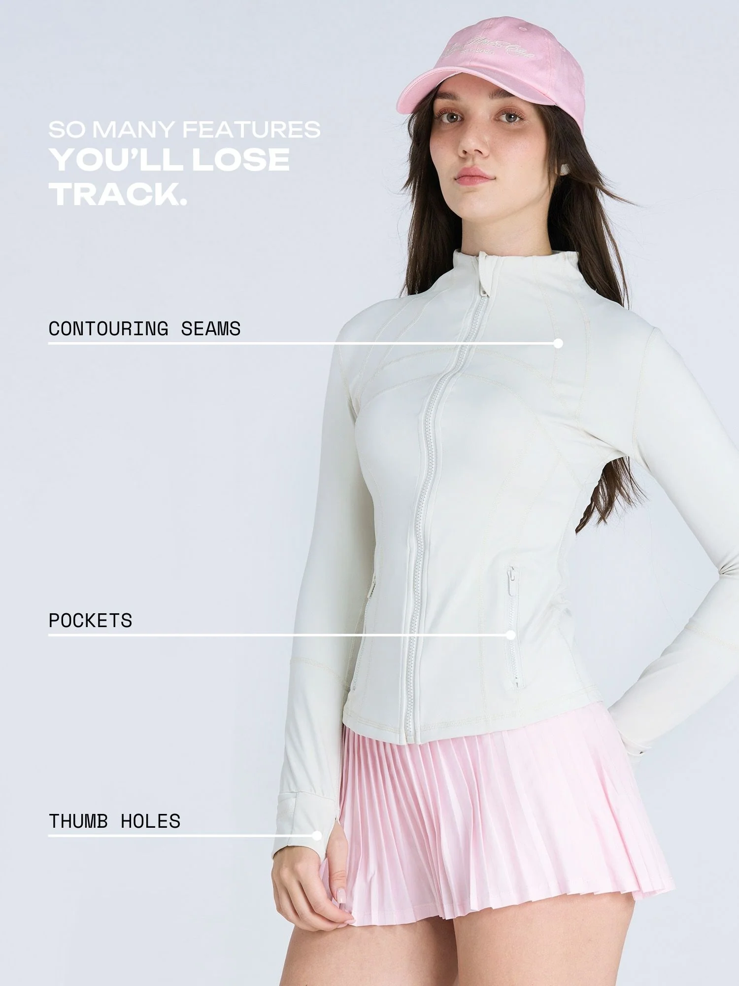Ivory Contour Jacket - Image 3